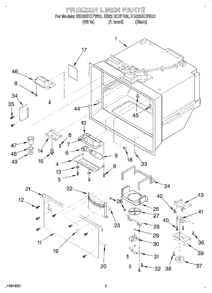 02 - FREEZER LINER