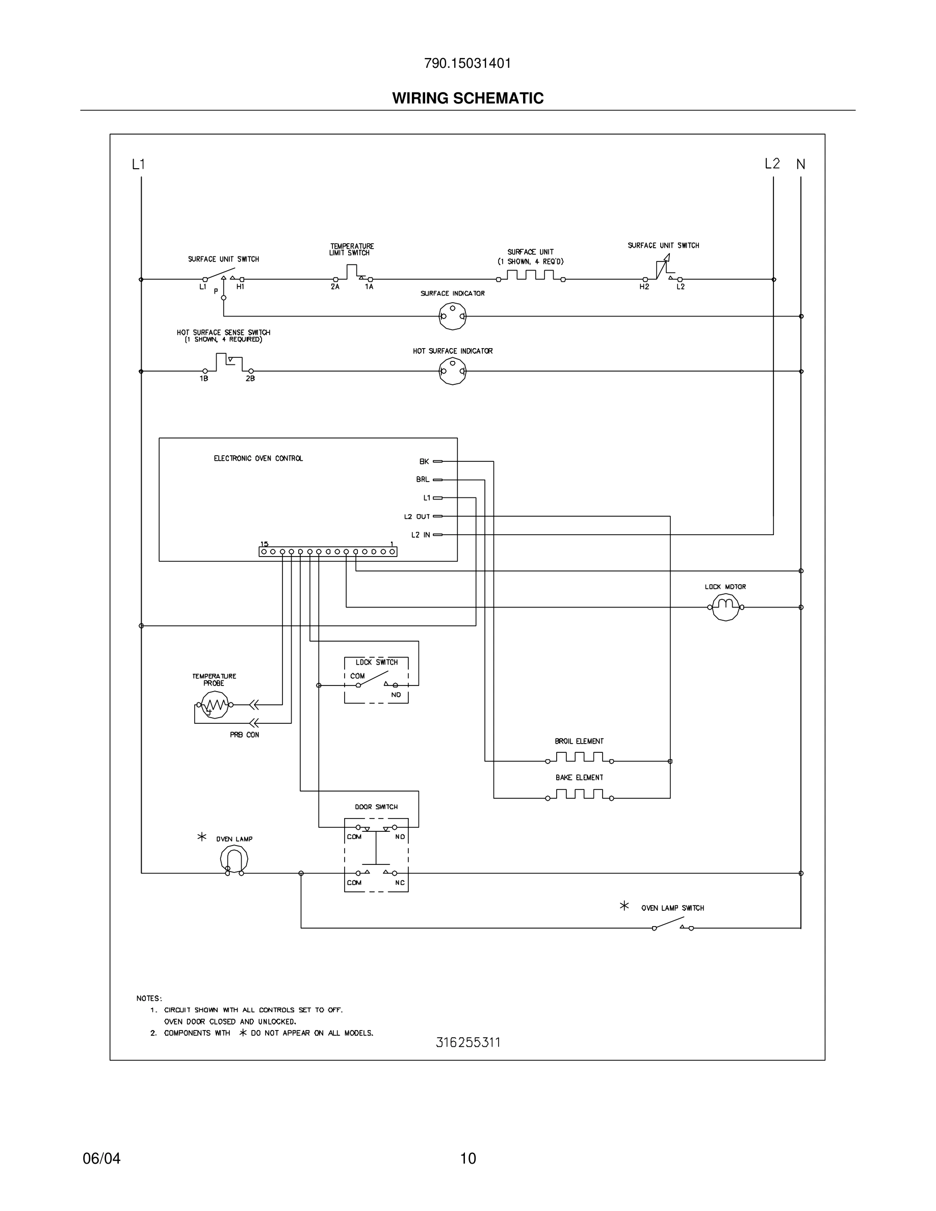10 - WIRING SCHEMATIC