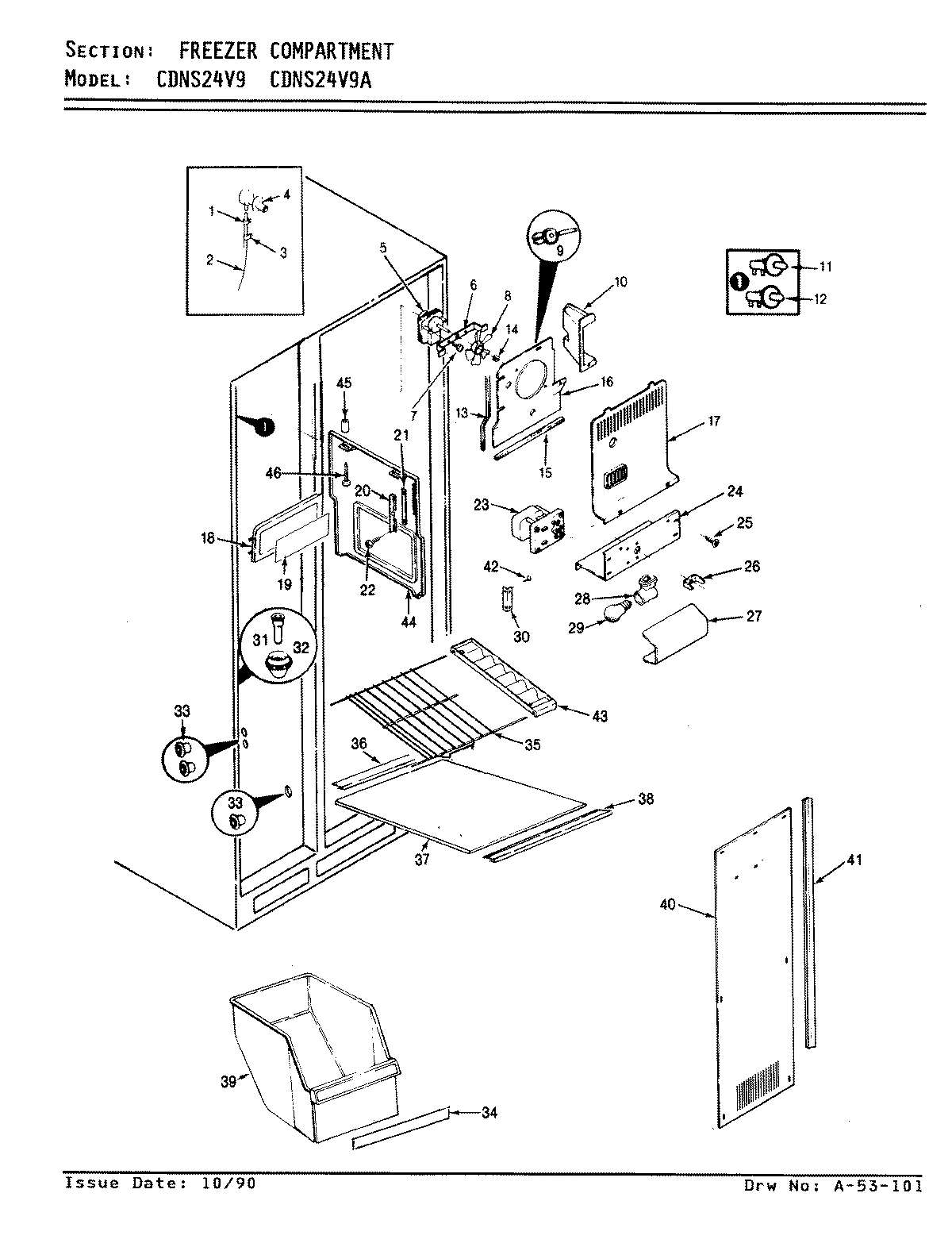 01 - FREEZER COMPARTMENT
