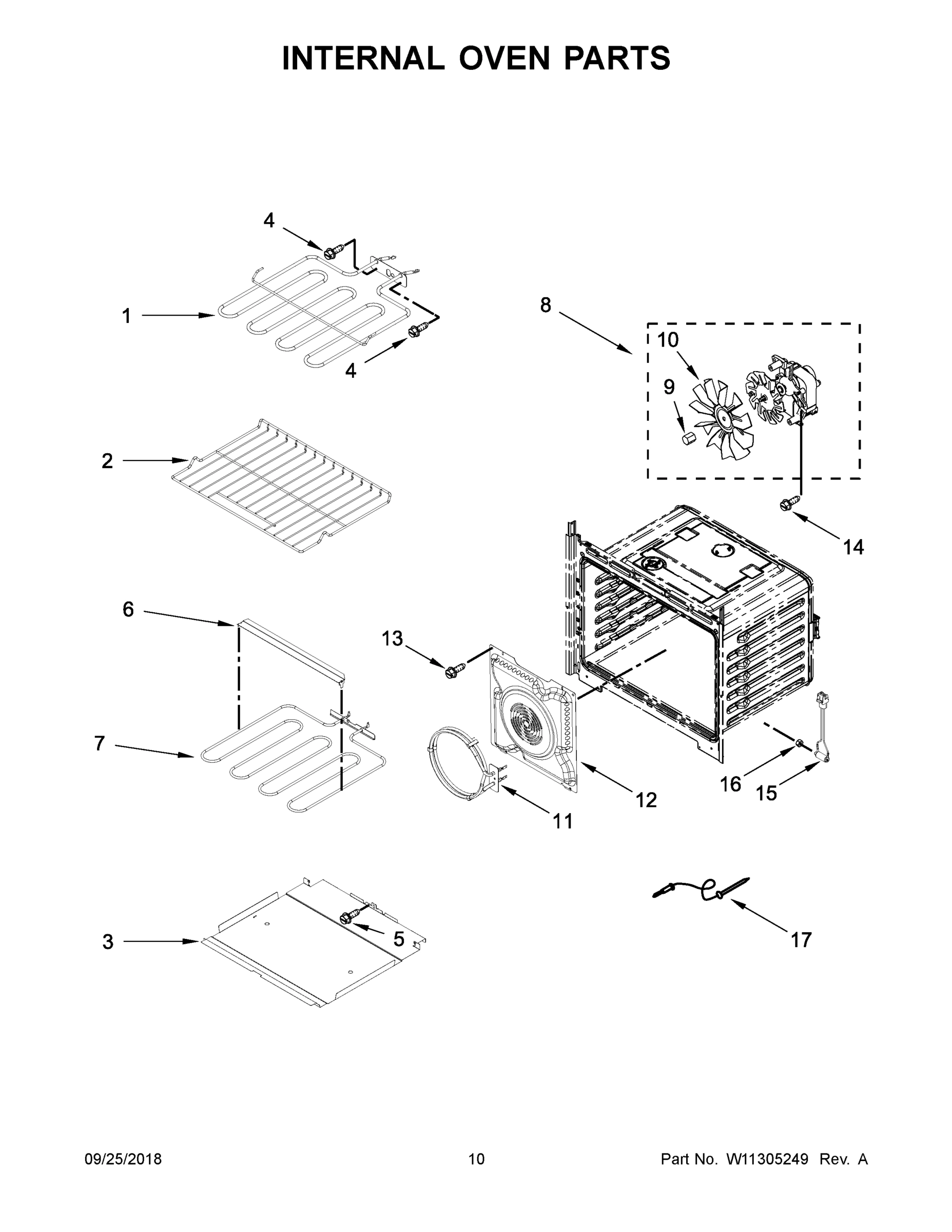 06 - INTERNAL OVEN PARTS
