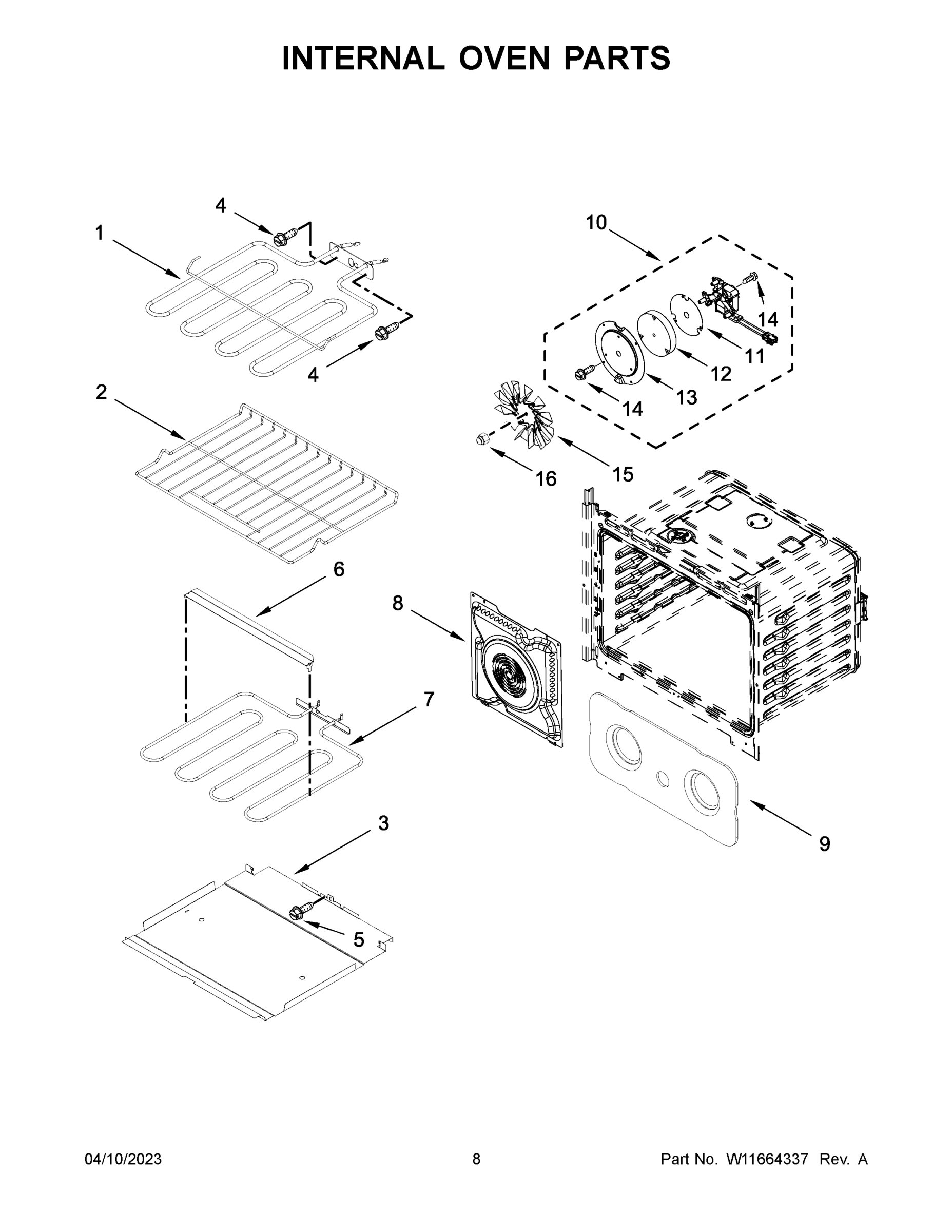 05 - INTERNAL OVEN PARTS