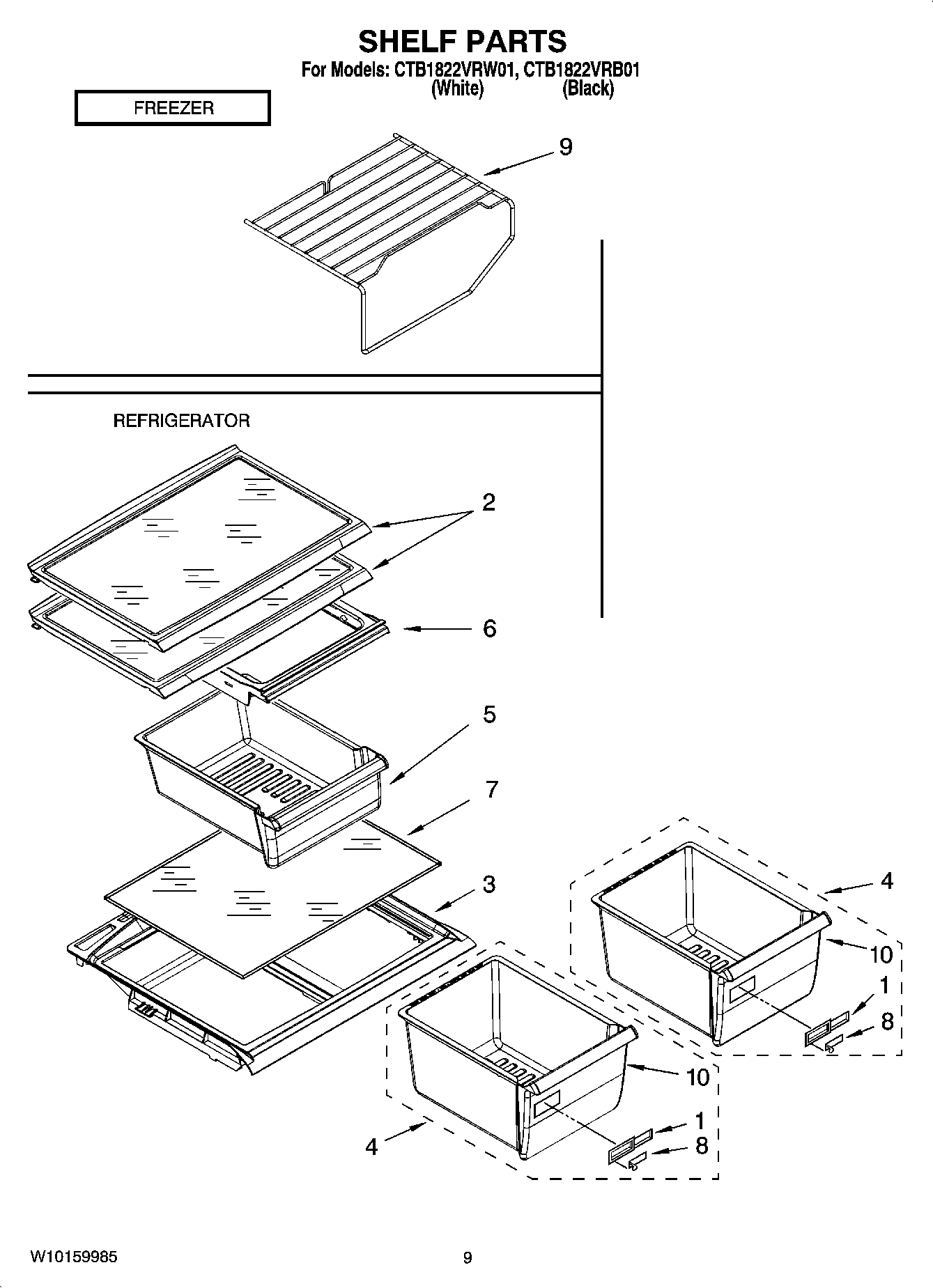 05 - SHELF PARTS, OPTIONAL PARTS