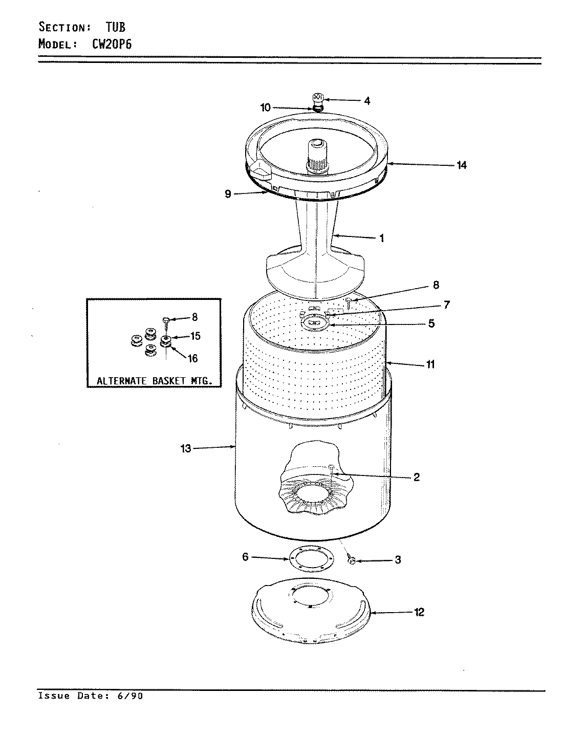 11 - TUB (ORIG. REV. A-D)