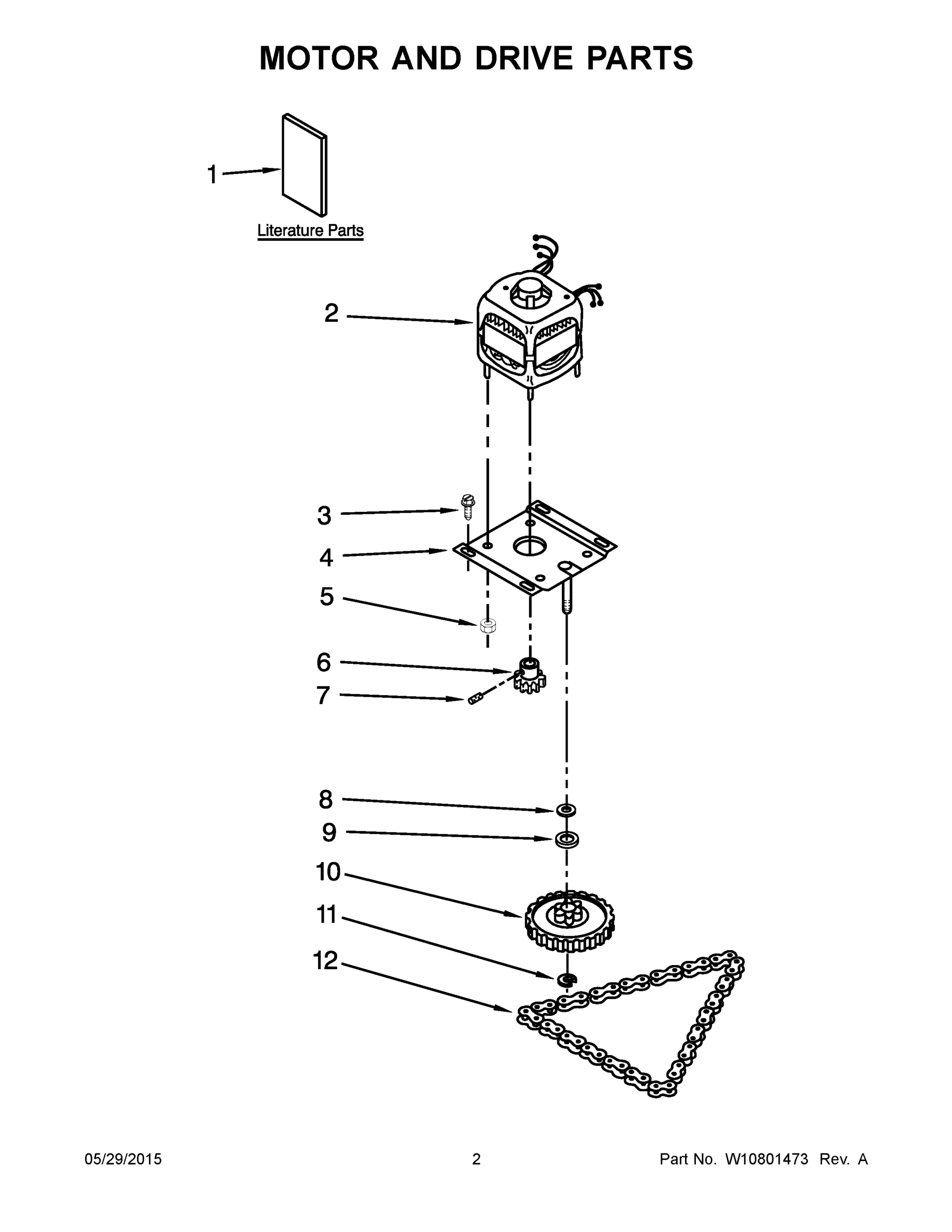 02 - MOTOR AND DRIVE PARTS