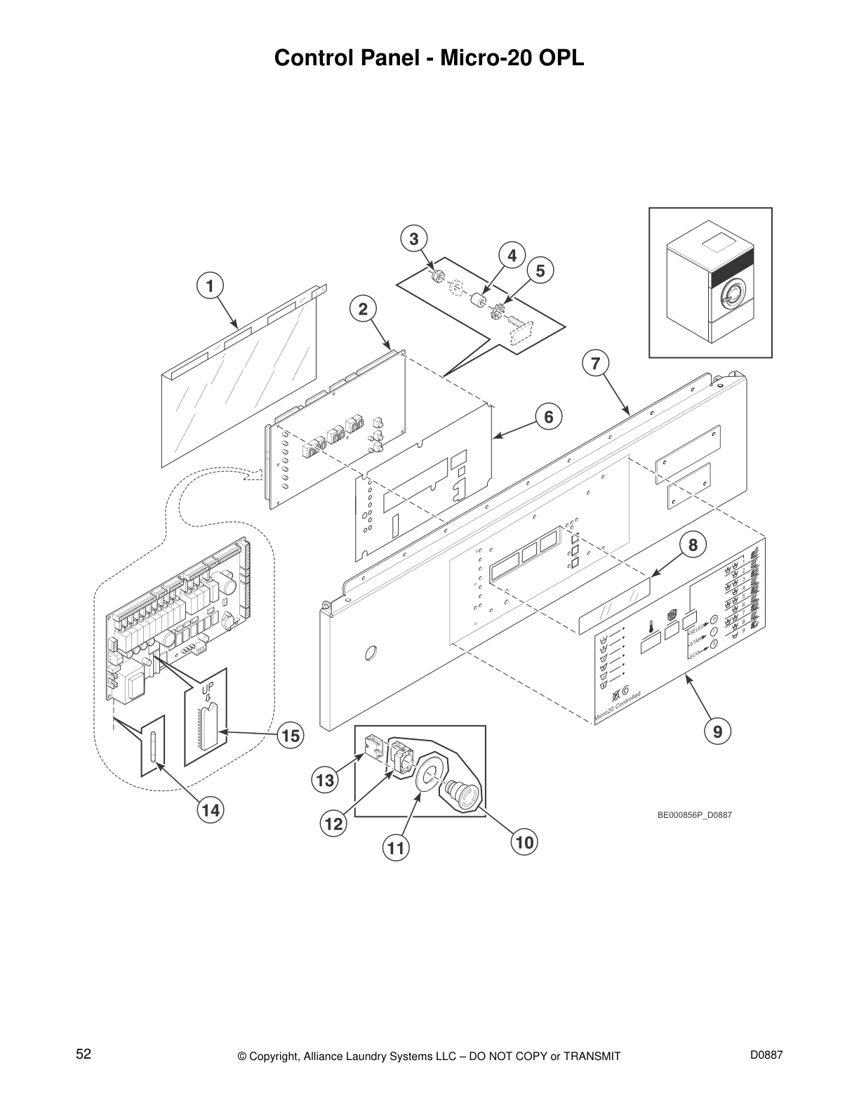 Control Panel - Micro-20 OPL