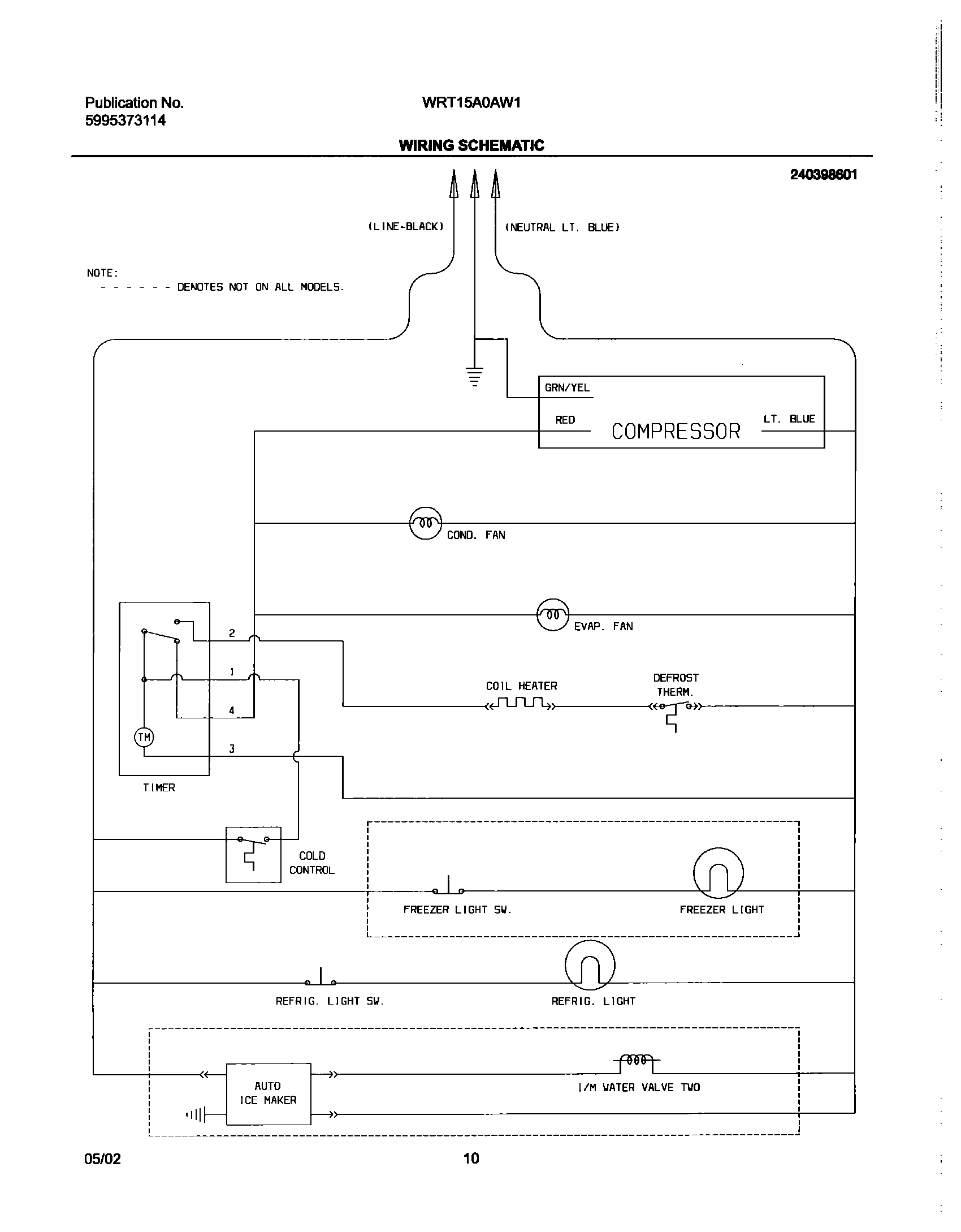 10 - WIRING SCHEMATIC