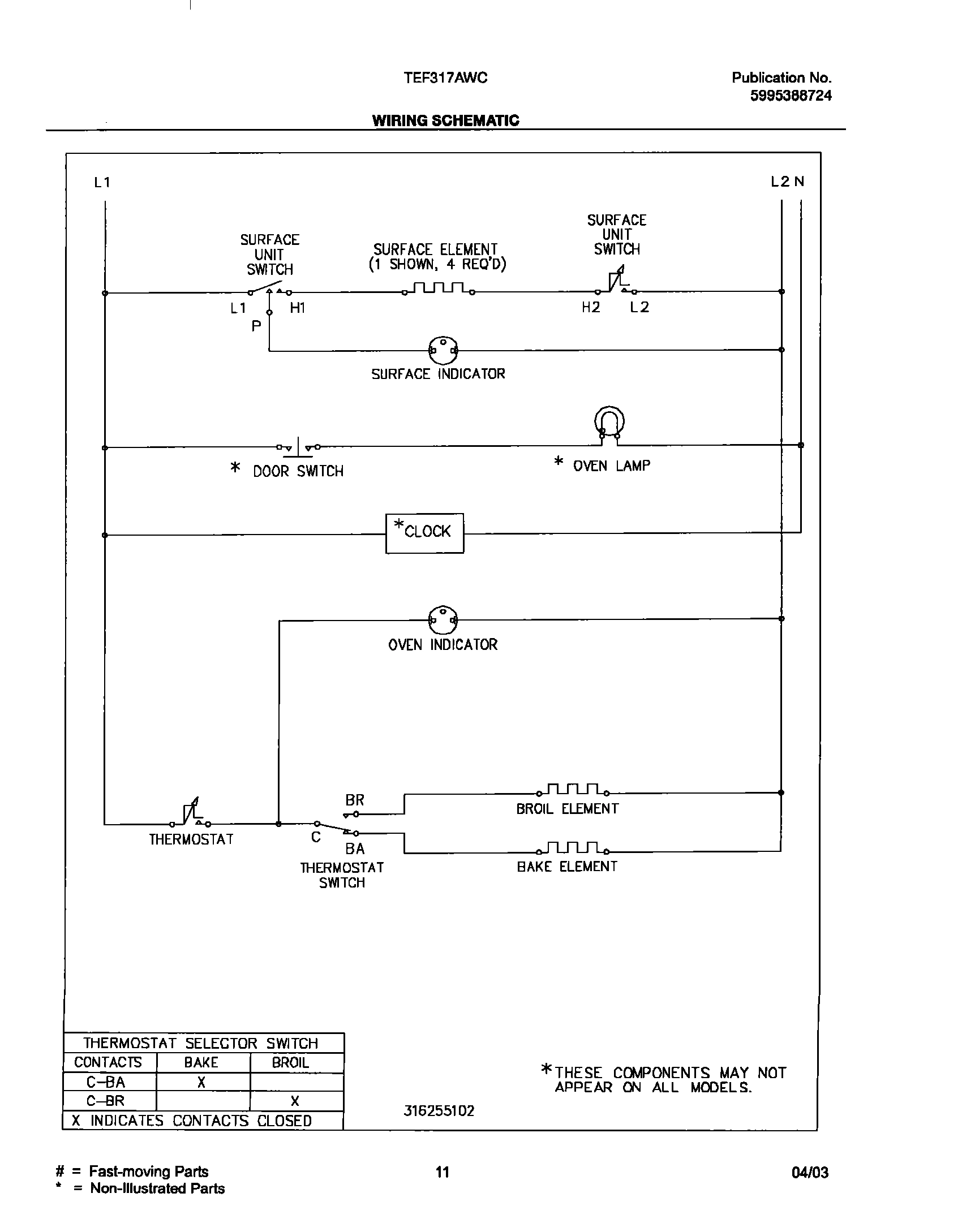 11 - WIRING SCHEMATIC