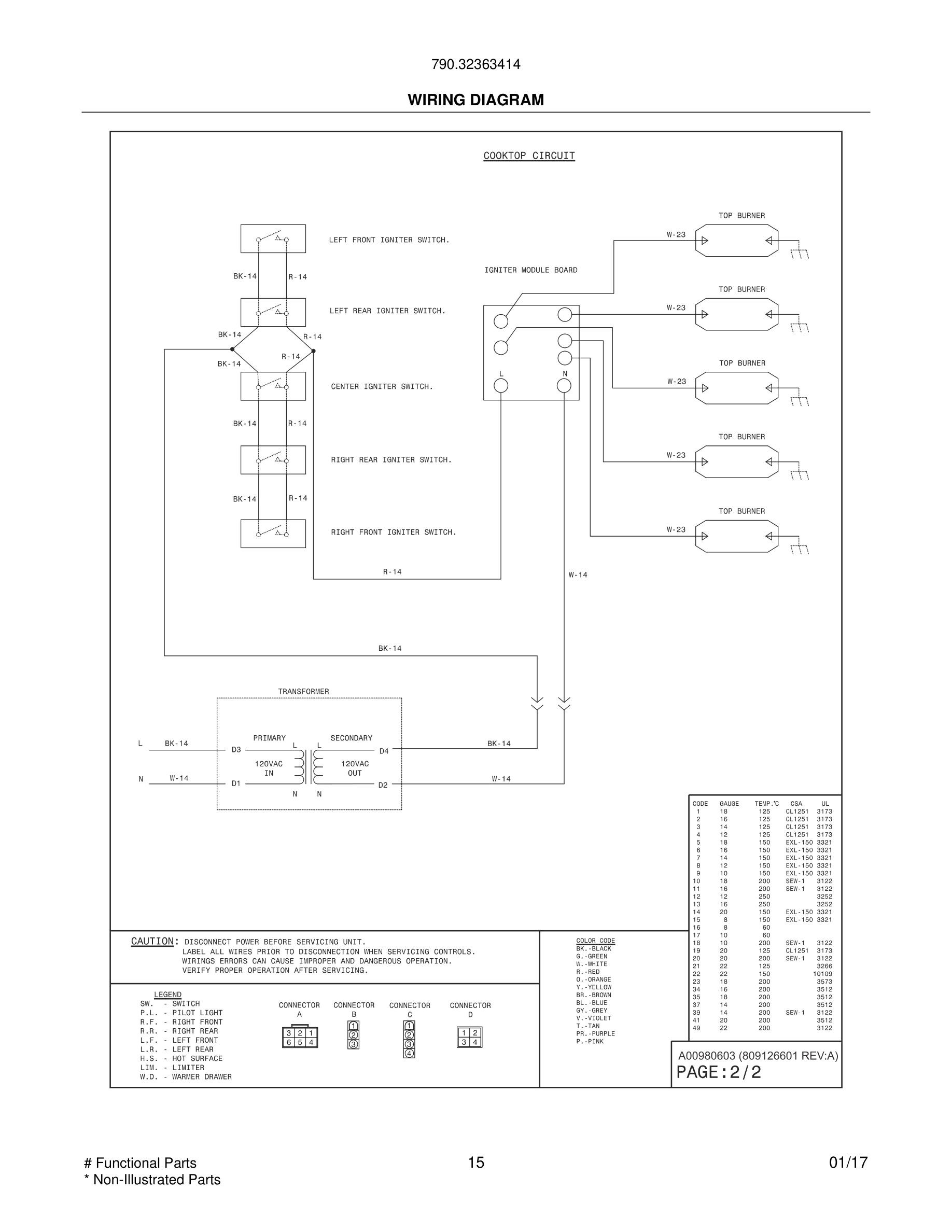 15 - WIRING DIAGRAM