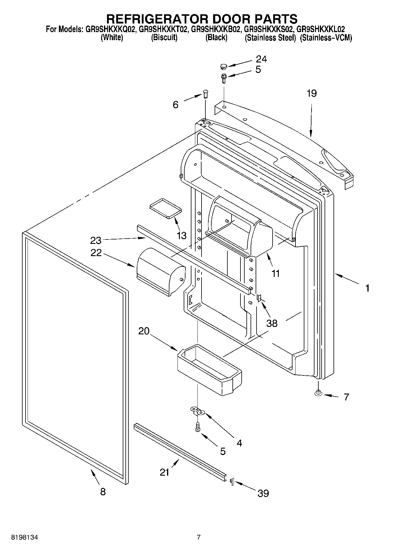 04 - REFRIGERATOR DOOR