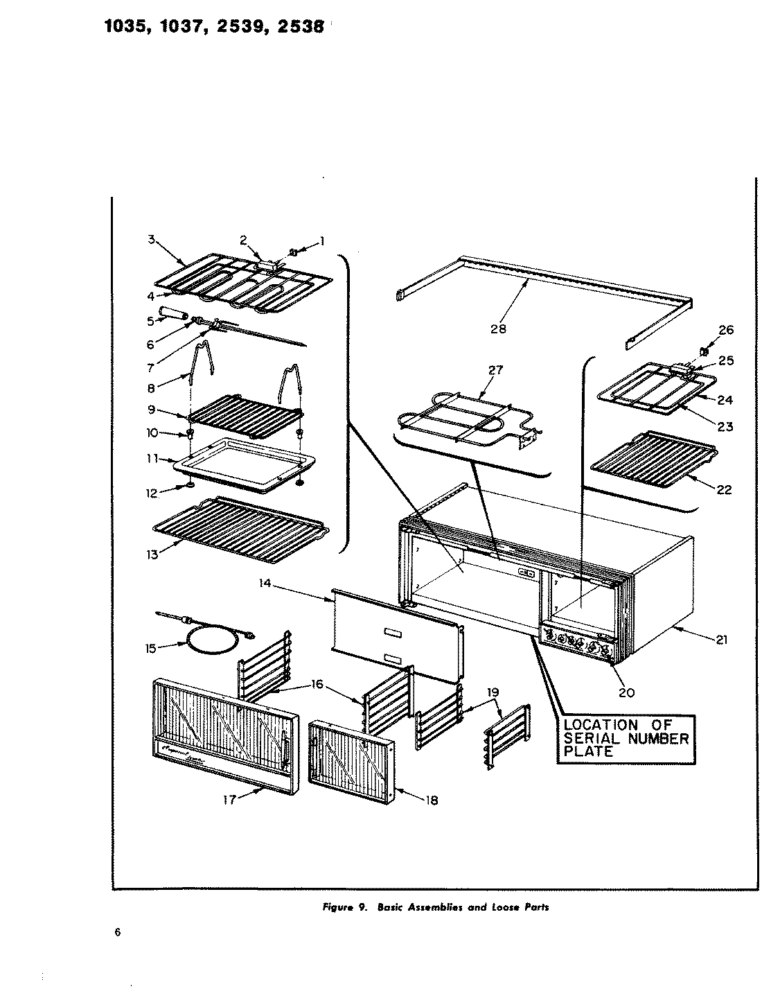 01 - BASIC ASSEMBLIES & LOOSE PARTS