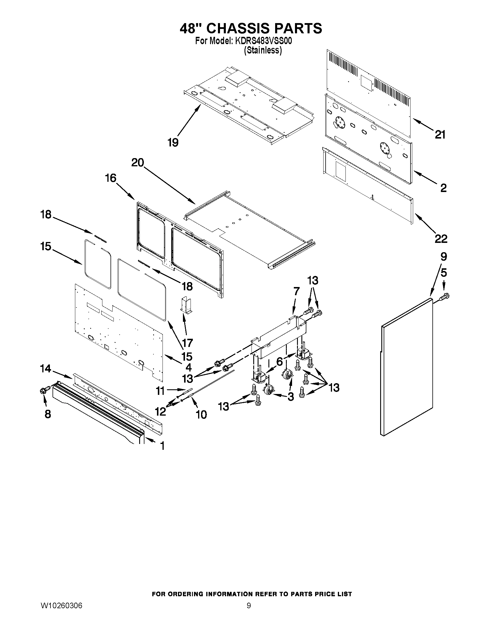 05 - 48`` CHASSIS PARTS