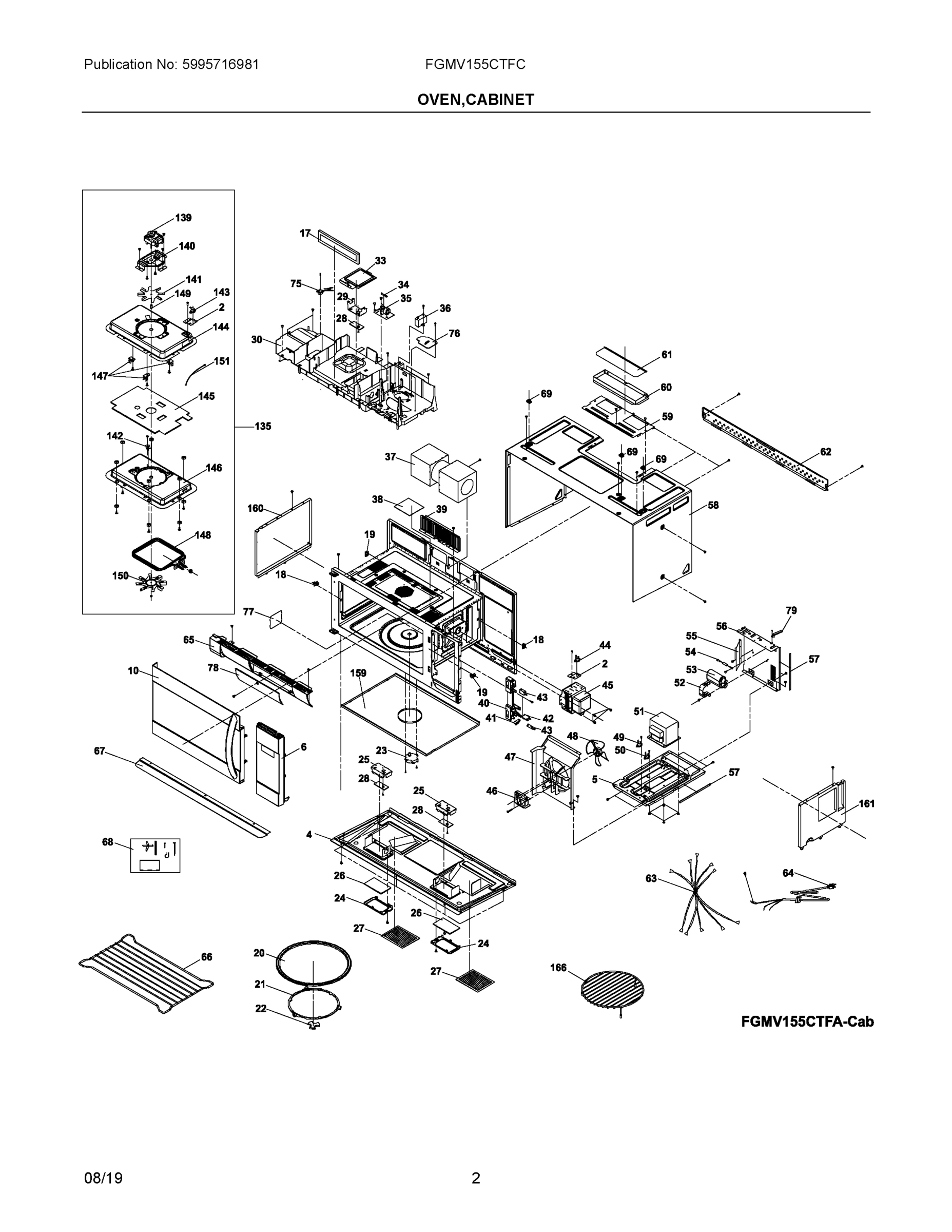 02 - OVEN,CABINET