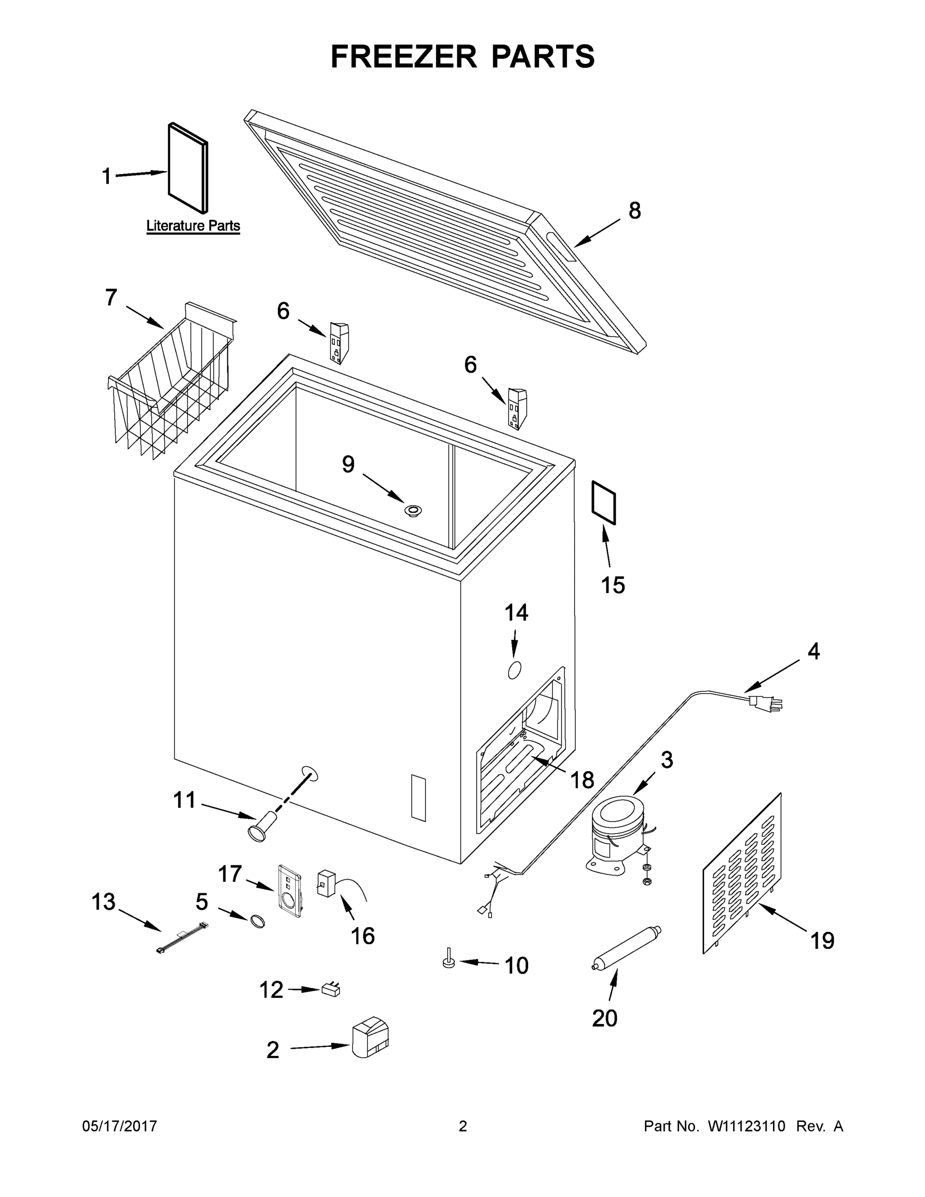 02 - FREEZER PARTS