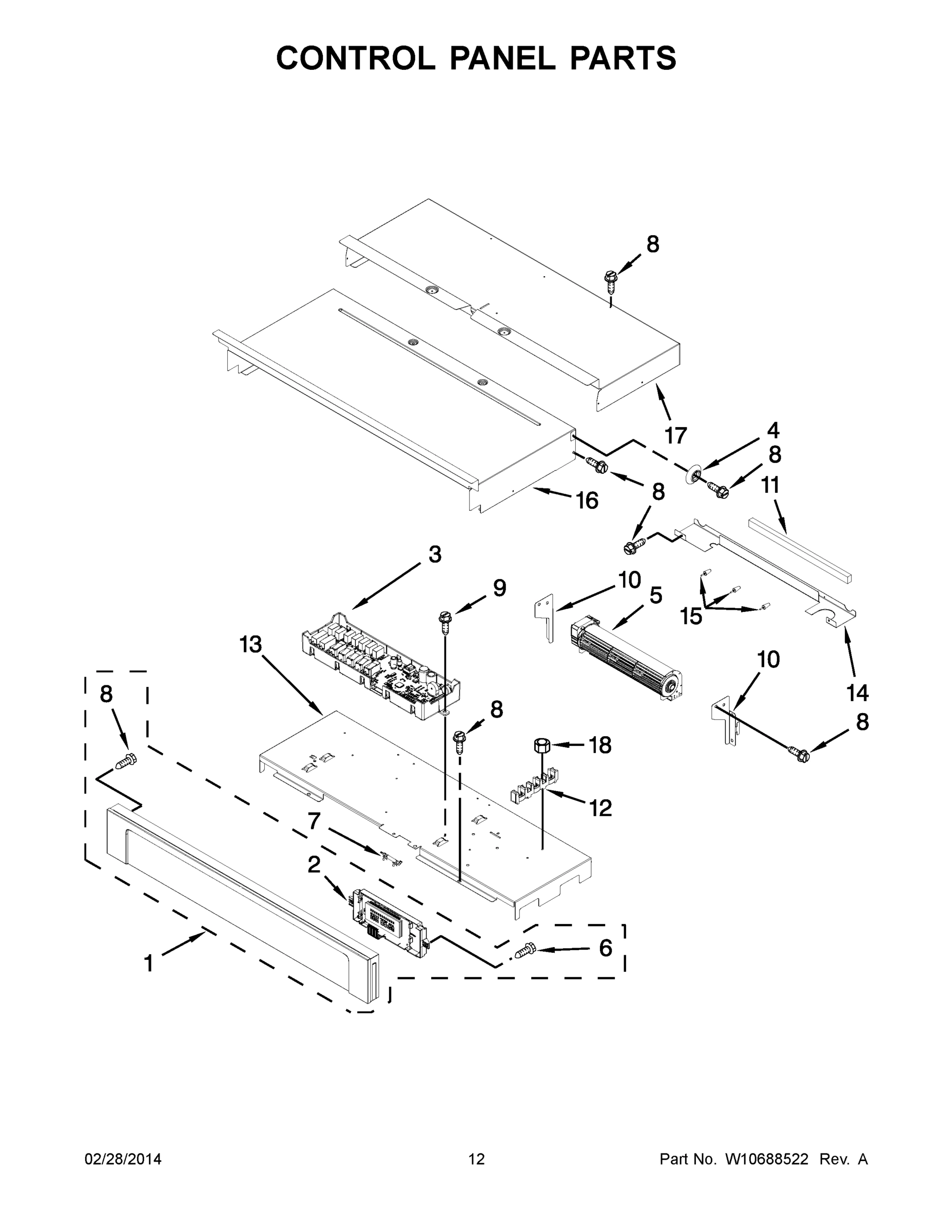 07 - CONTROL PANEL PARTS