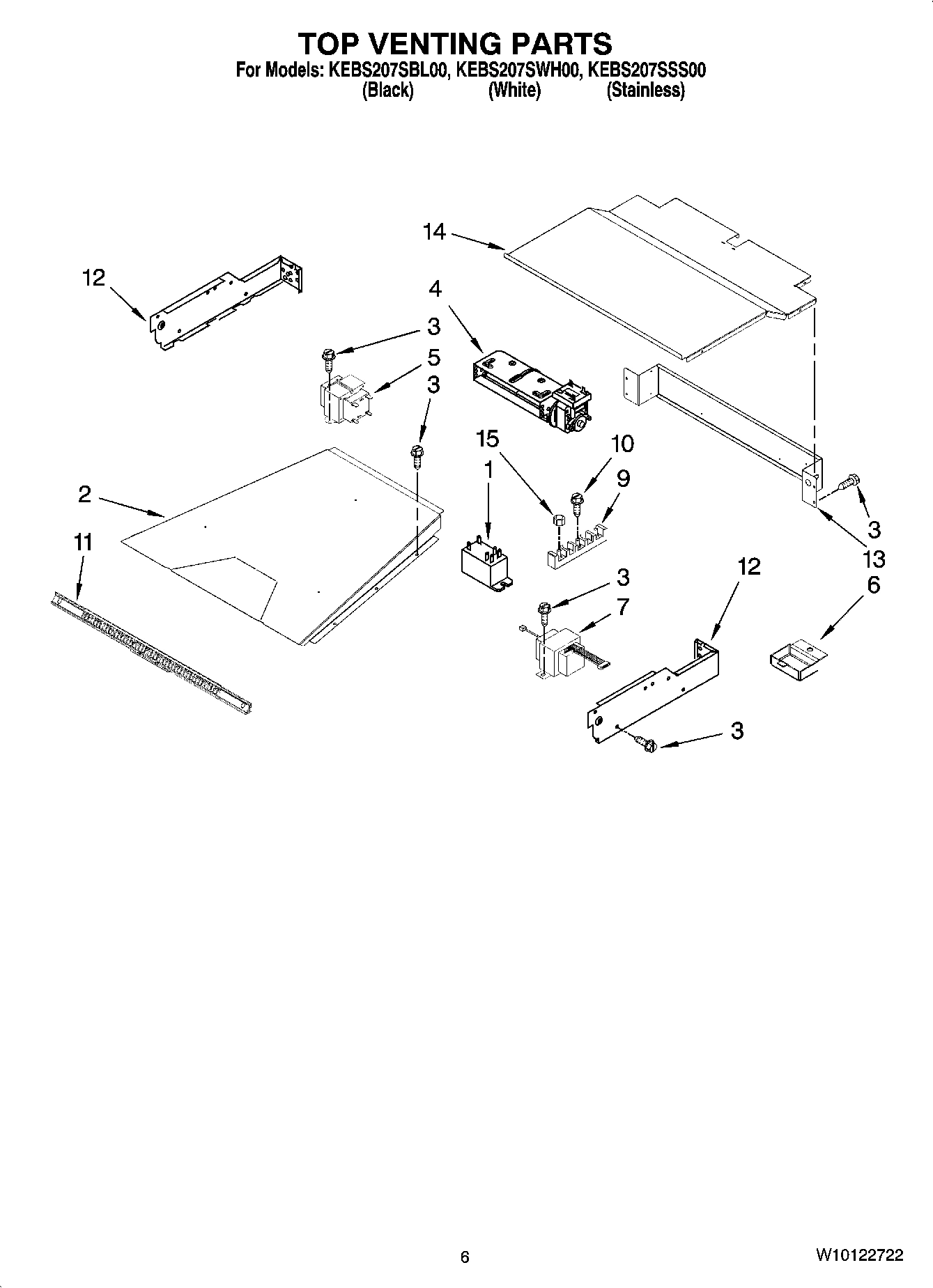 05 - TOP VENTING PARTS, OPTIONAL PARTS