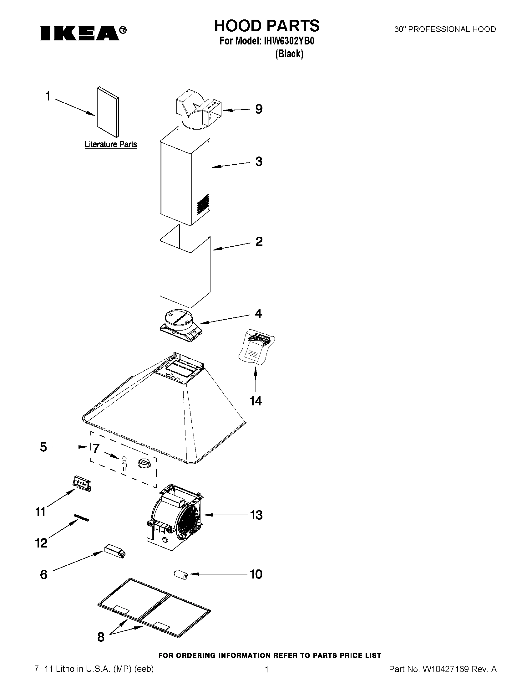 01 - HOOD PARTS