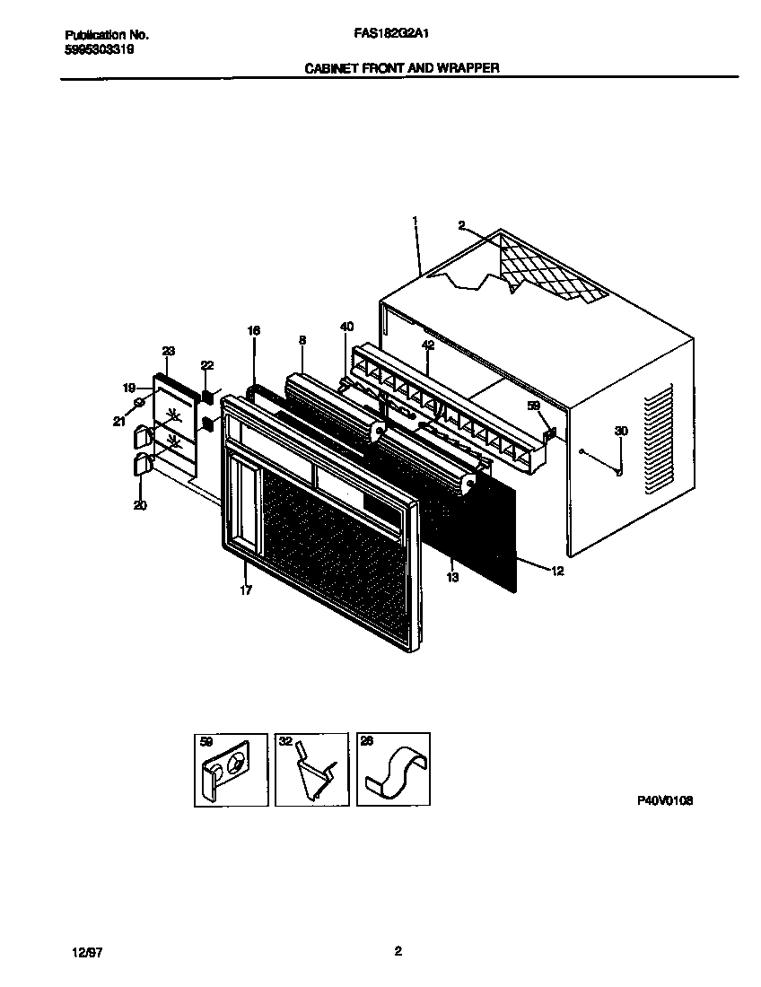 02 - CABINET  FRONT  AND  WRAPPER