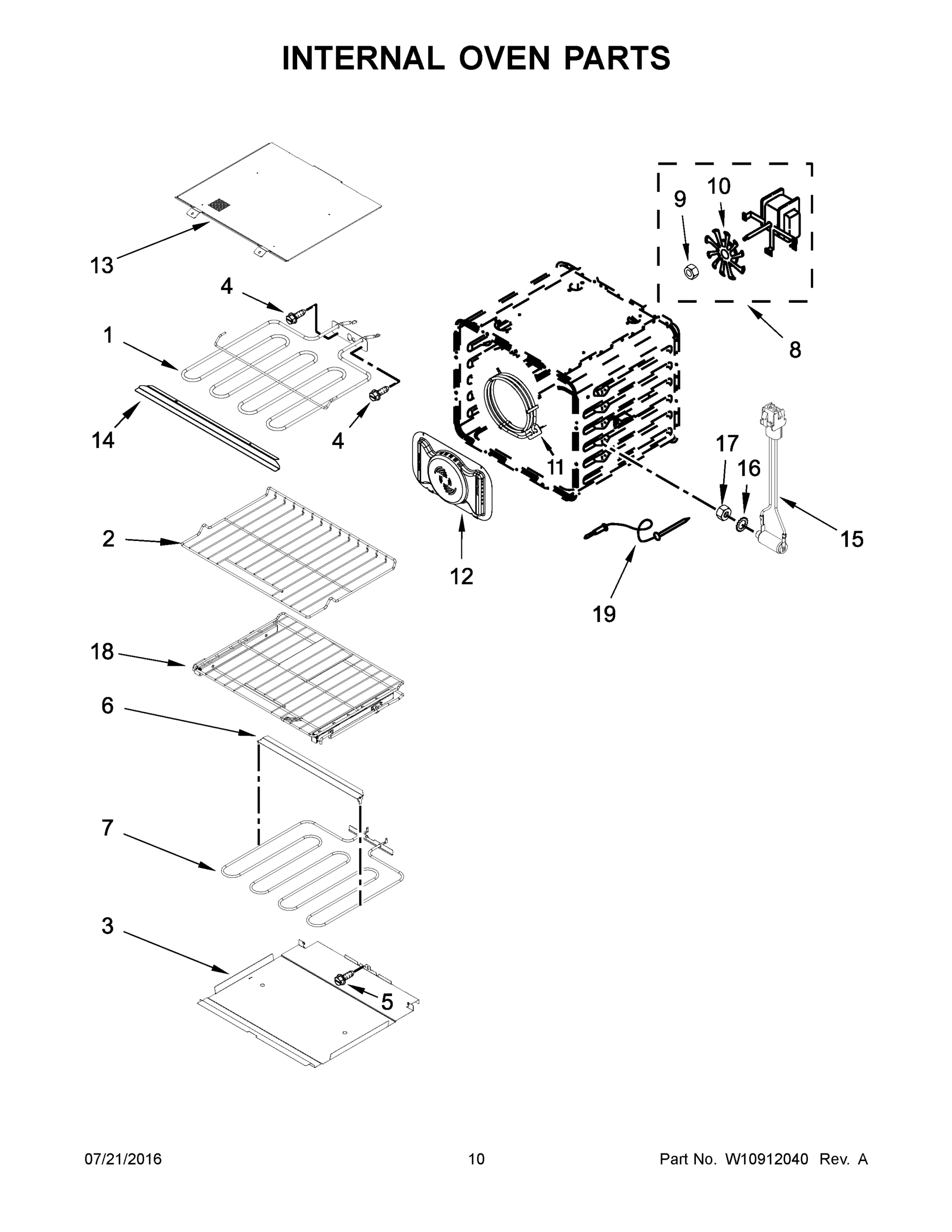 06 - INTERNAL OVEN PARTS