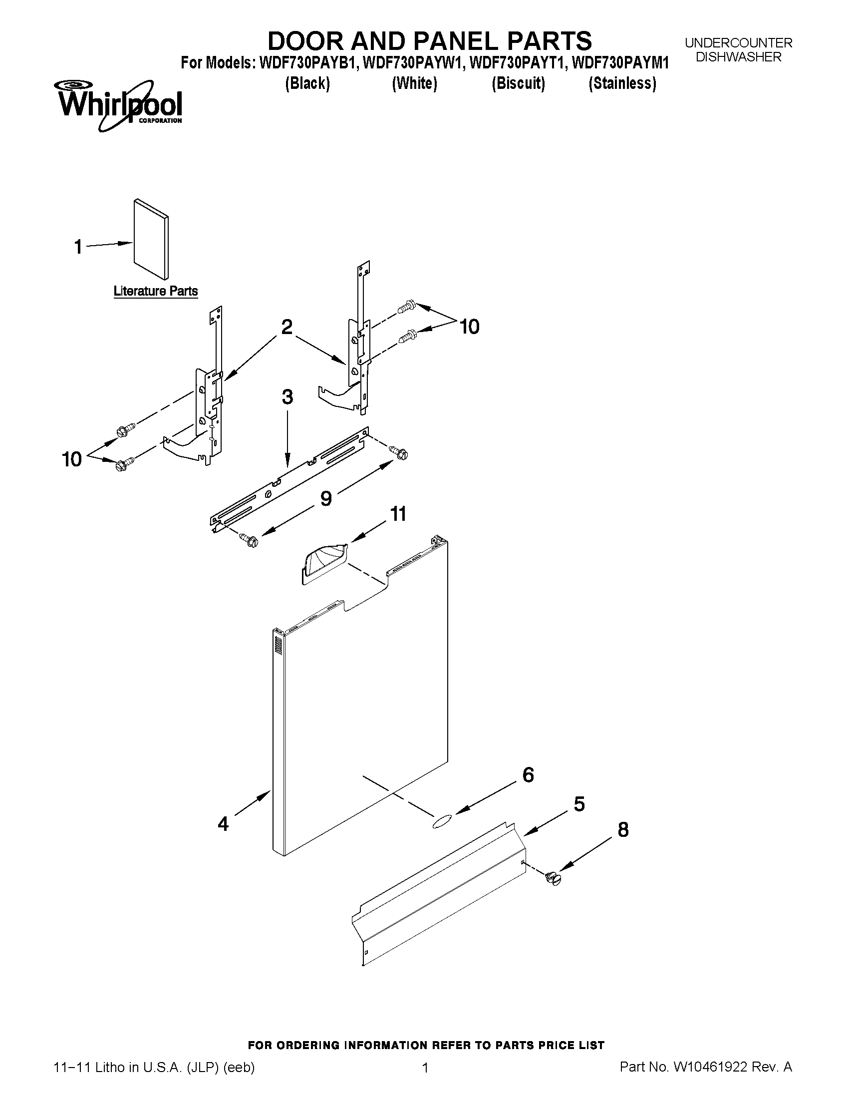 01 - DOOR AND PANEL PARTS