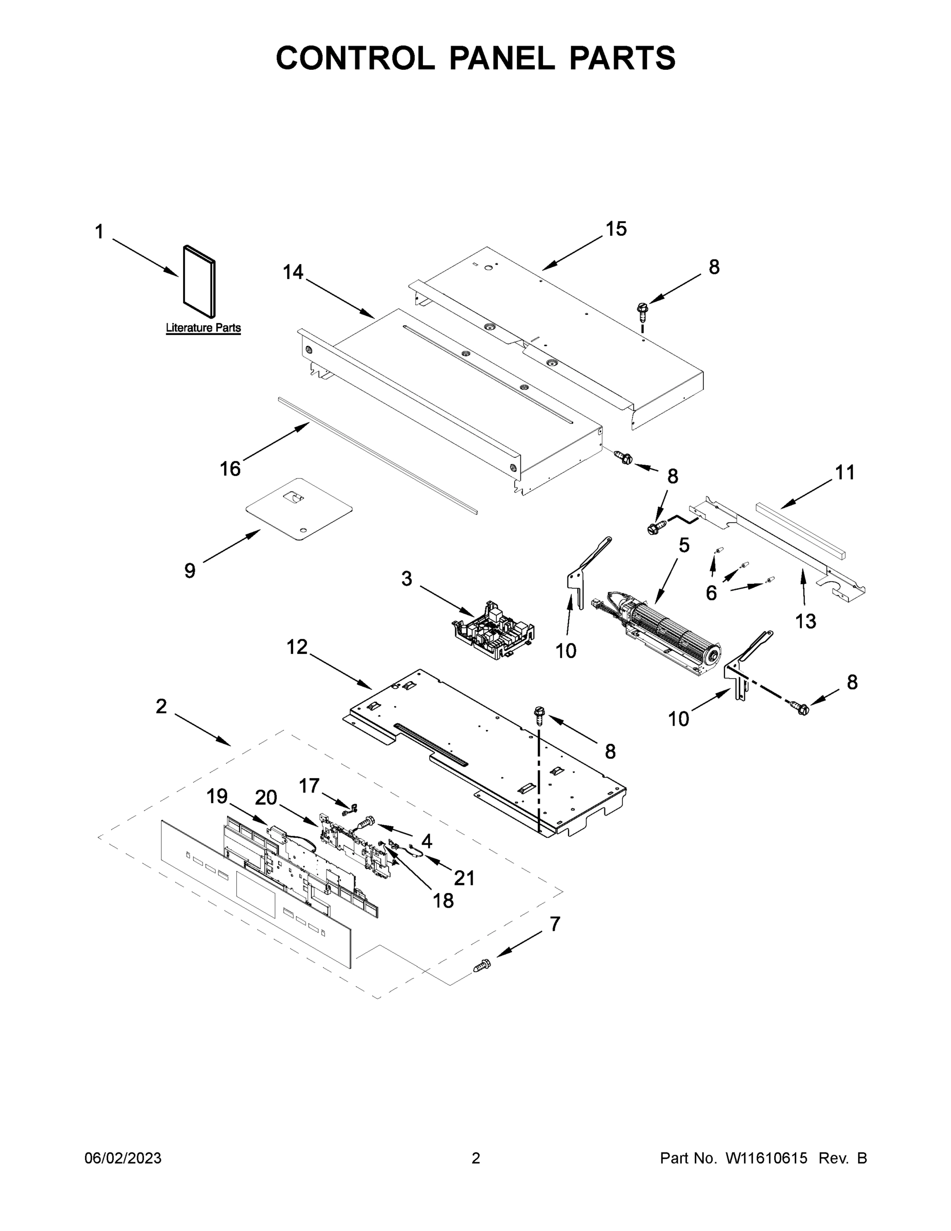 02 - CONTROL PANEL PARTS