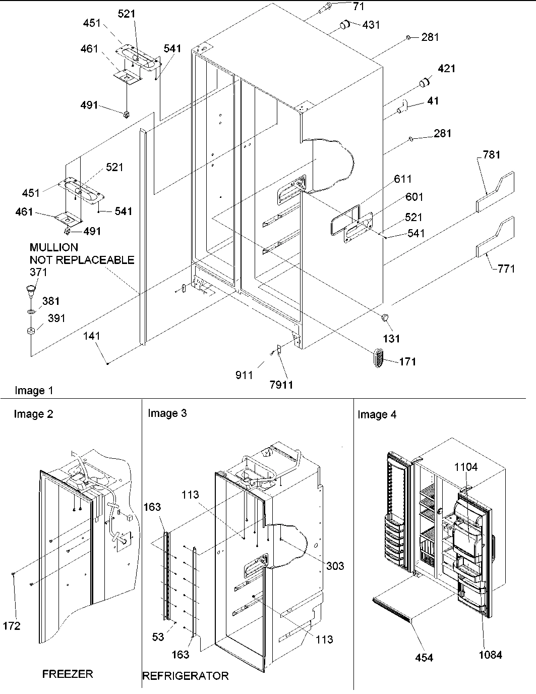 02 - Cabinet Parts & Toe Grille
