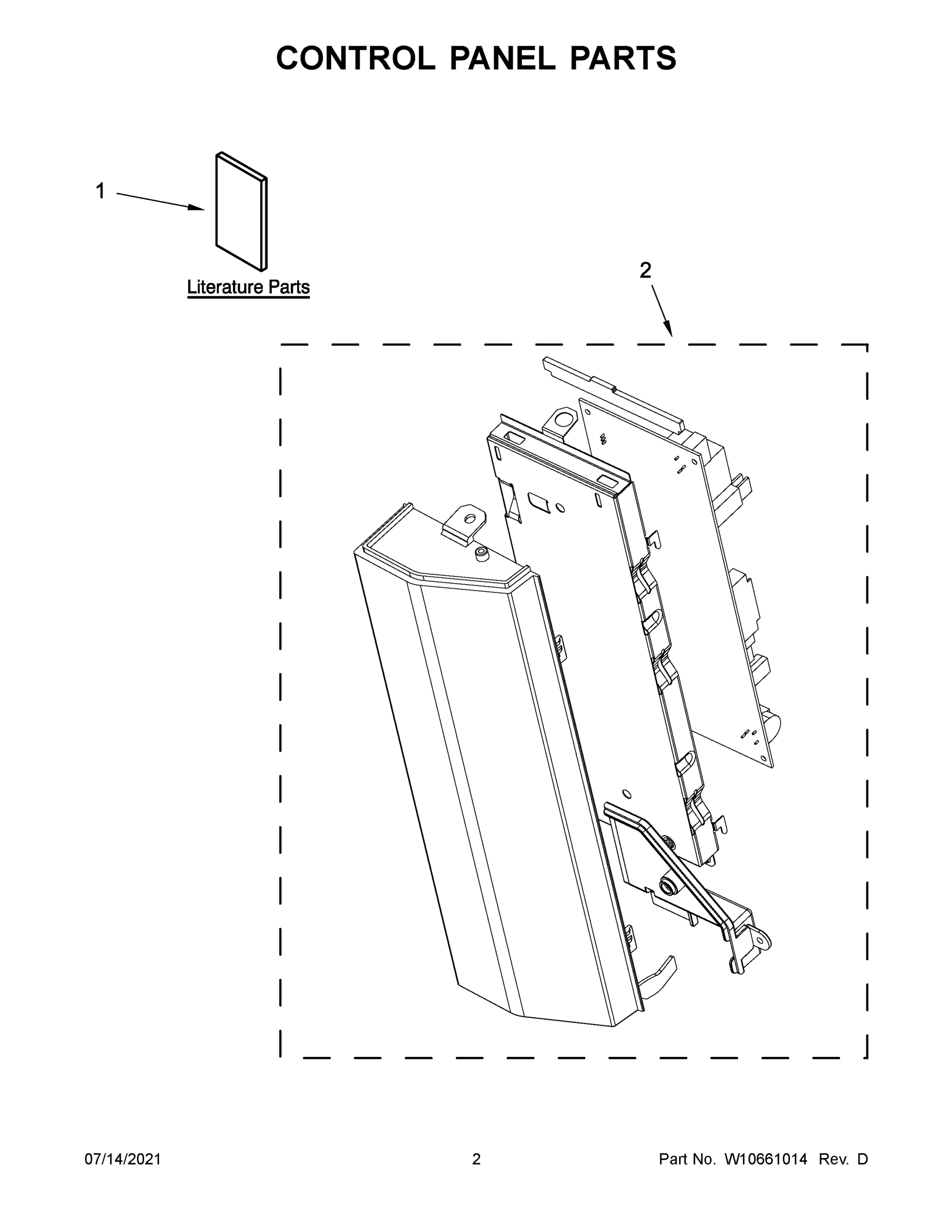 02 - CONTROL PANEL PARTS