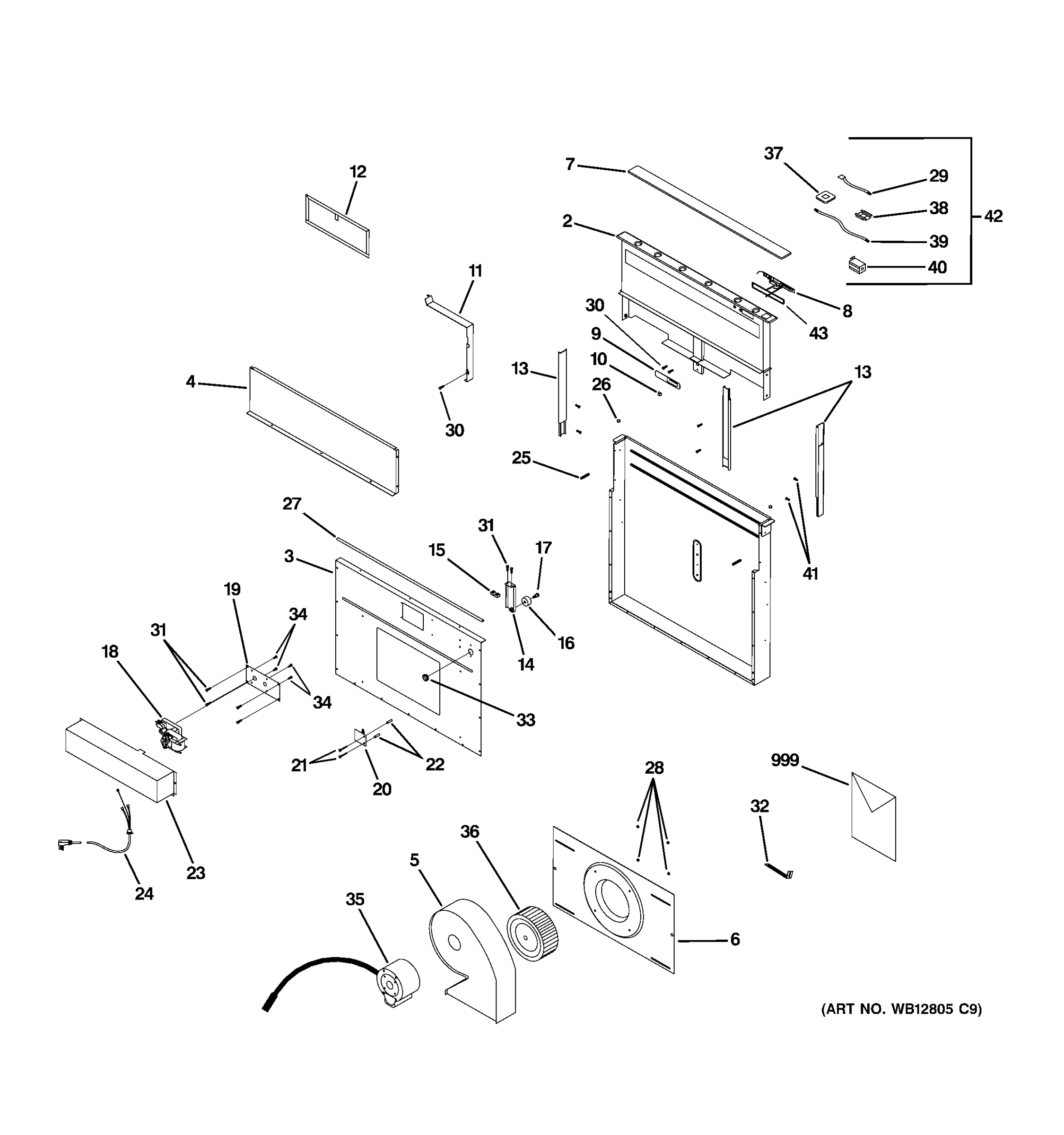 HOOD PARTS