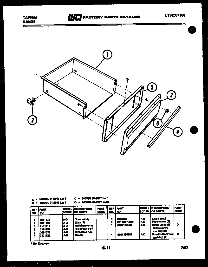 05 - DRAWER PARTS