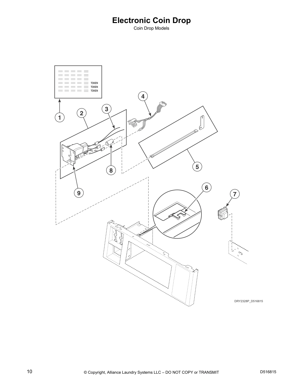 Electronic Coin Drop