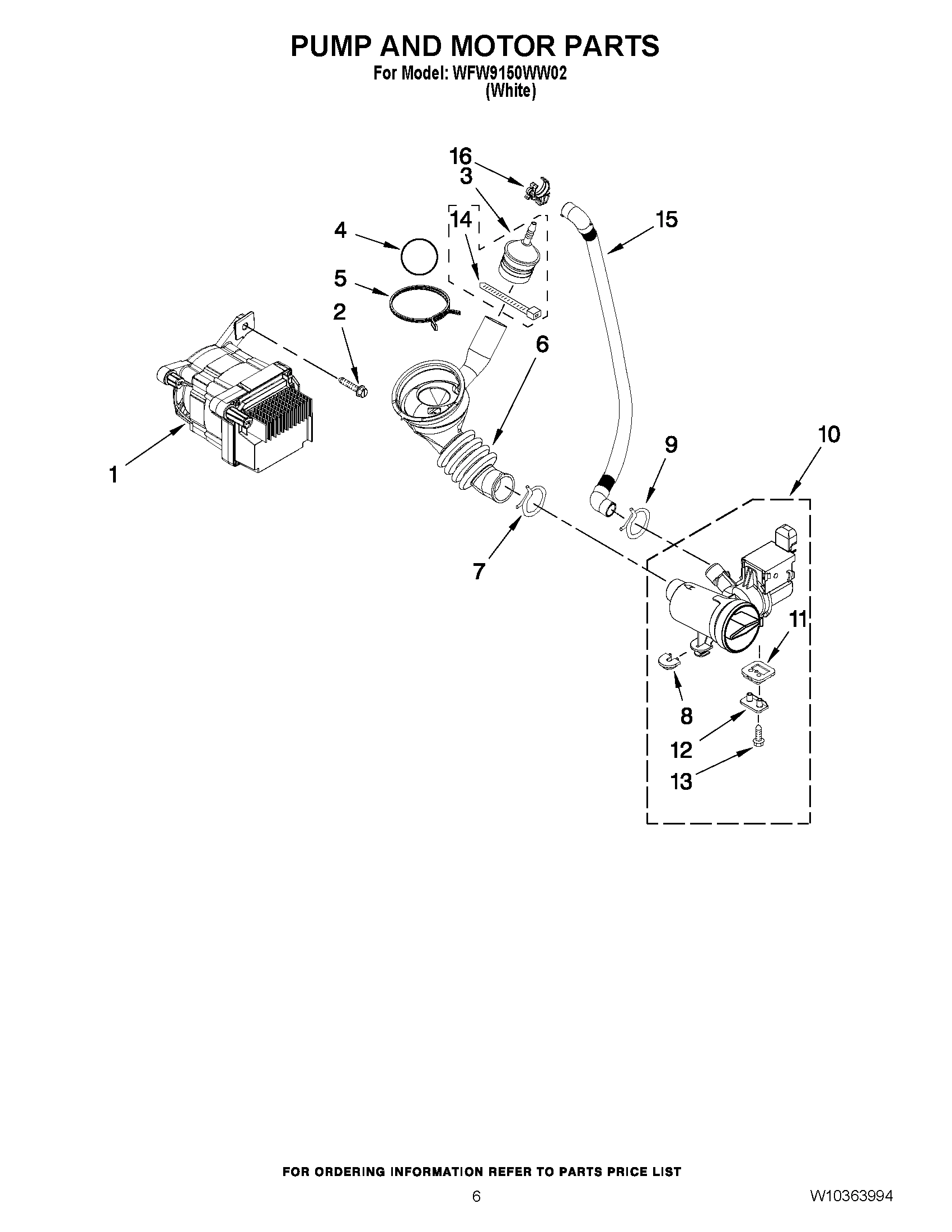 05 - PUMP AND MOTOR PARTS