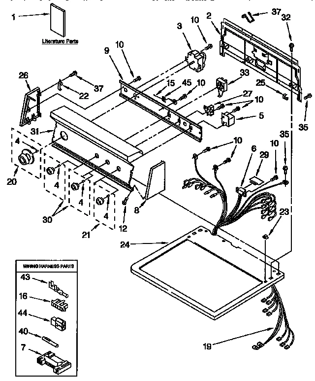 TOP AND CONSOLE PARTS