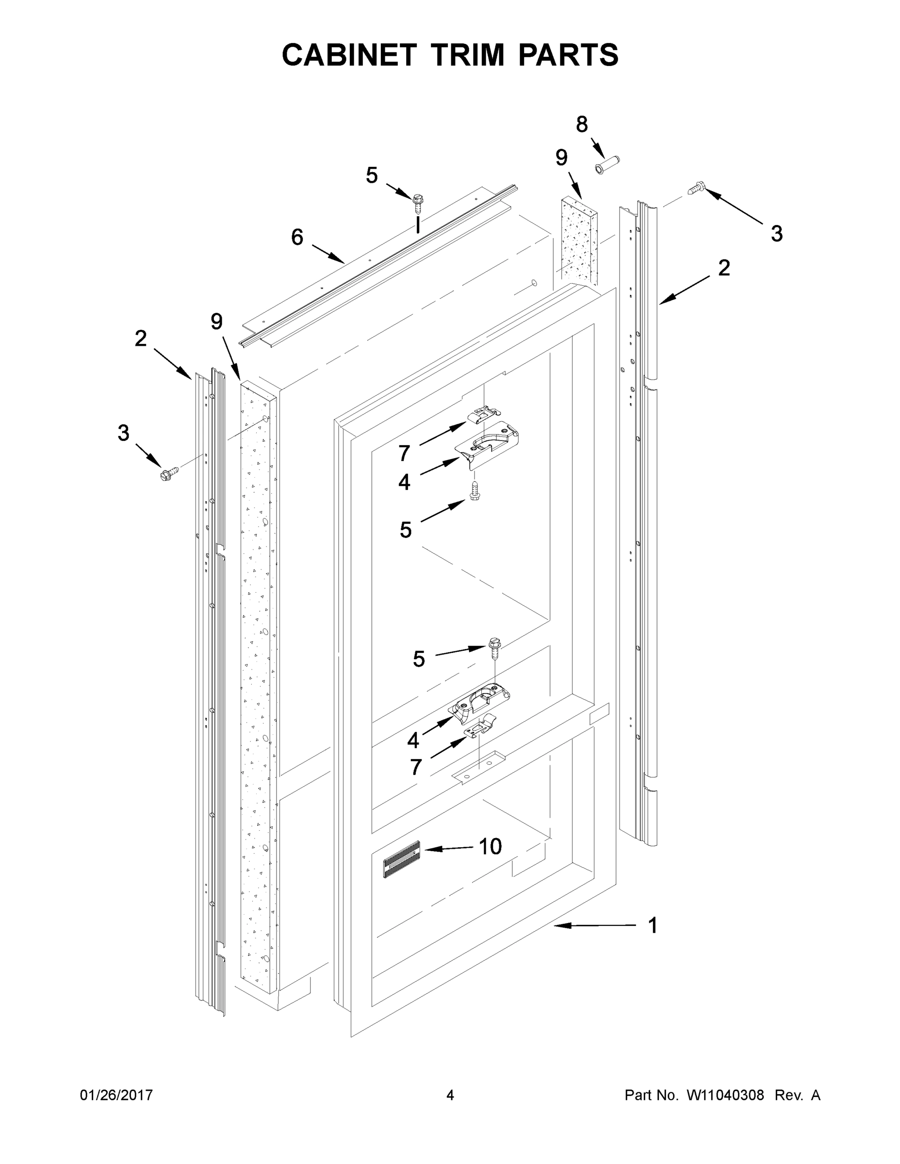 03 - CABINET TRIM PARTS