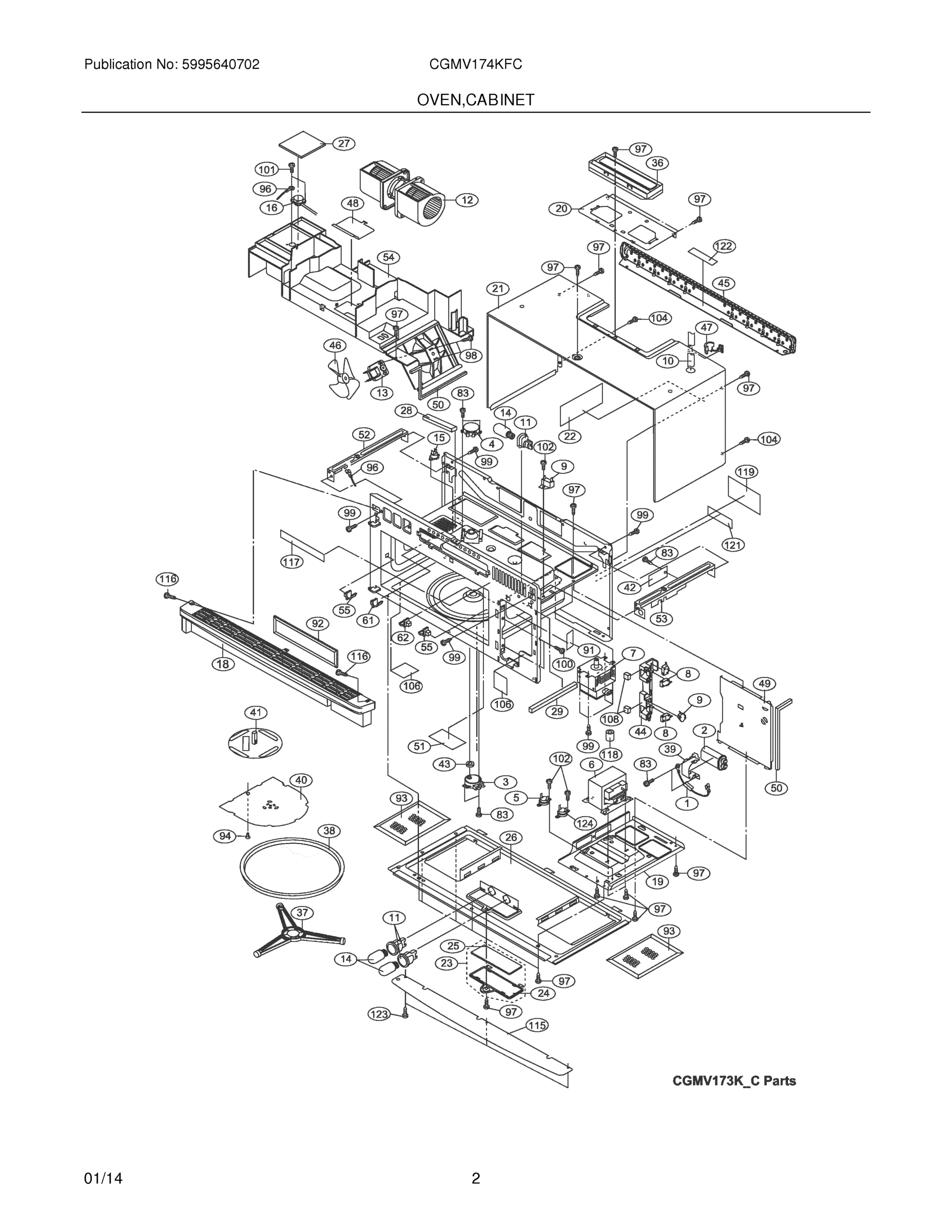 03 - OVEN,CABINET