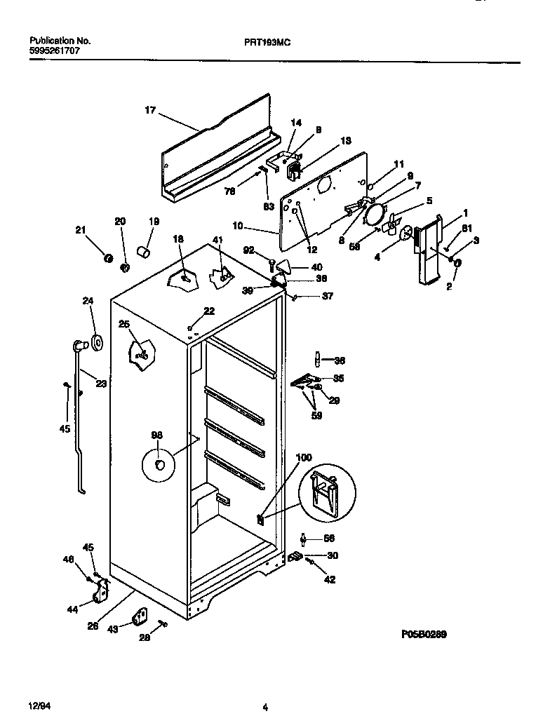 03 - CABINET, FAN ASSEMBLY