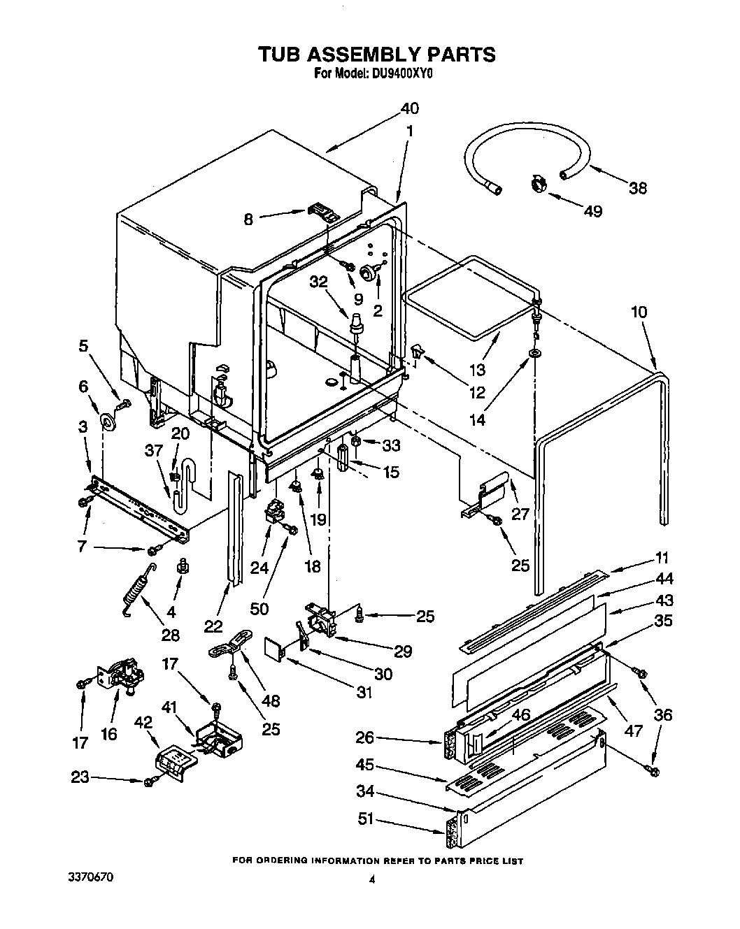 04 - TUB ASSEMBLY