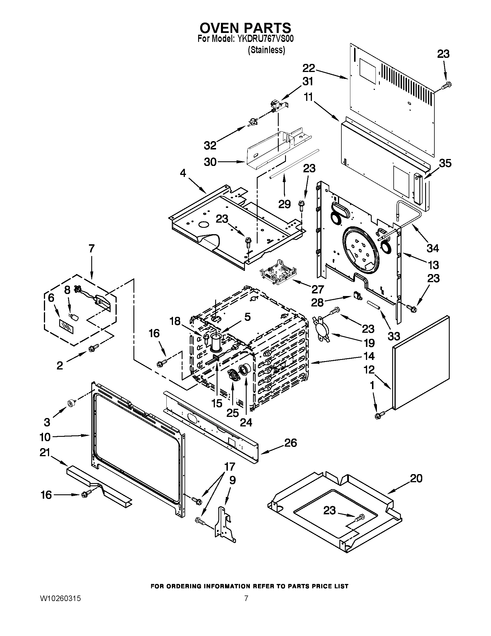 05 - OVEN PARTS