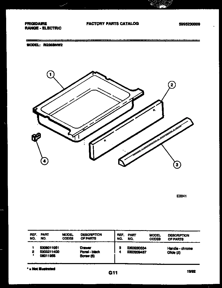 05 - DRAWER PARTS