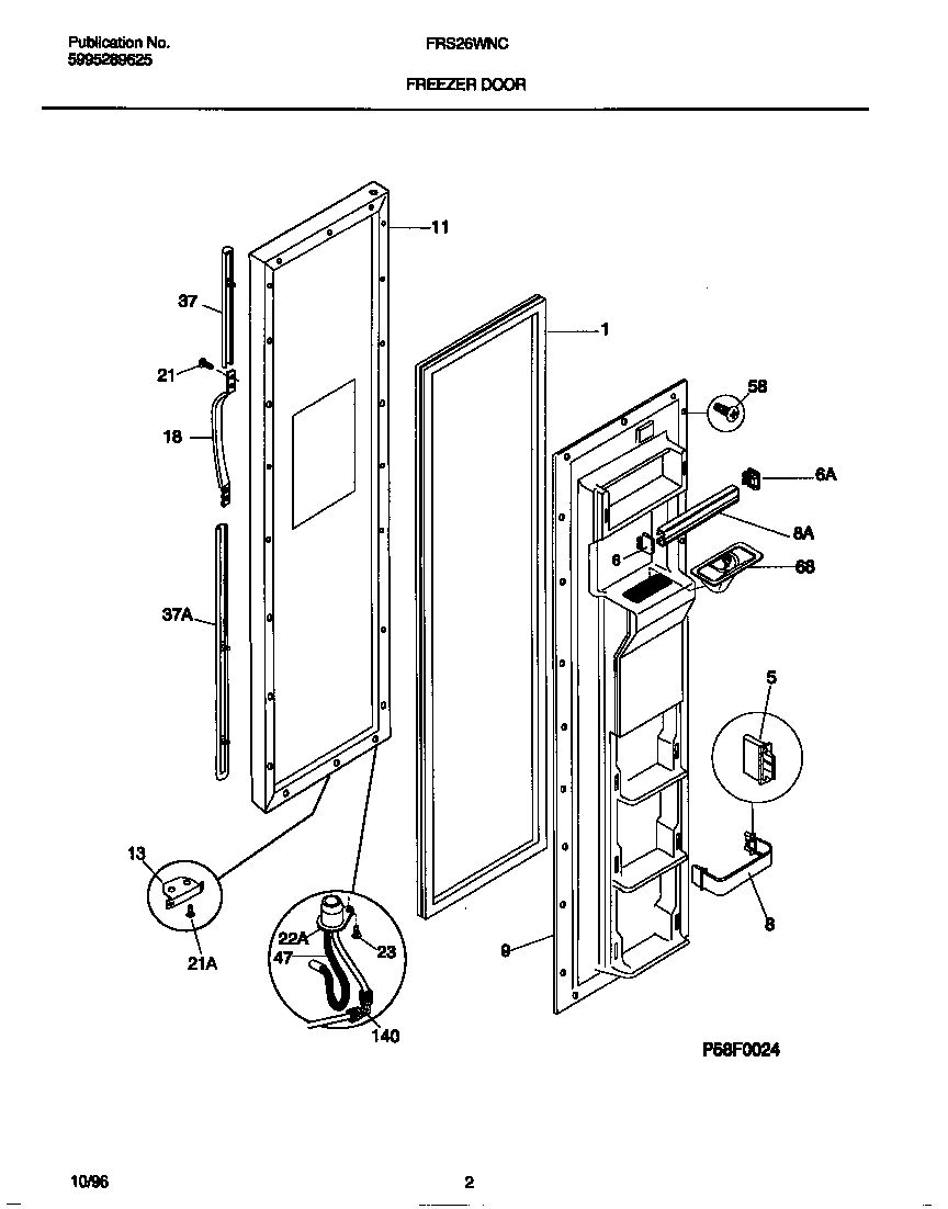 02 - FREEZER DOOR