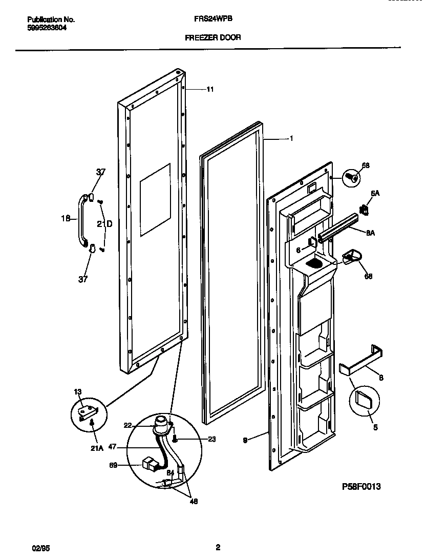 02 - FREEZER DOOR