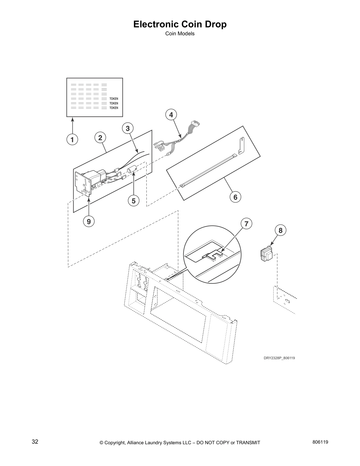 Electronic Coin Drop