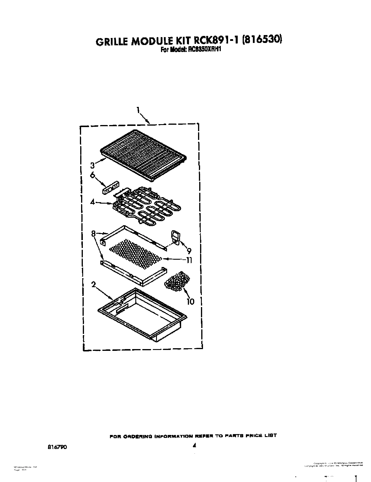 02 - GRILLE MODULE KIT