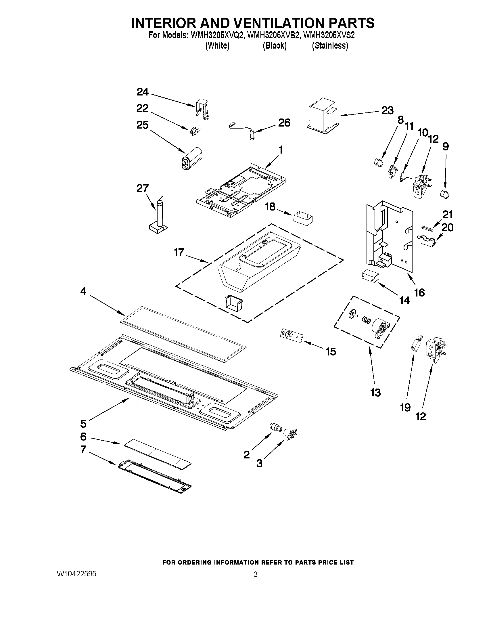 03 - INTERIOR AND VENTILATION PARTS