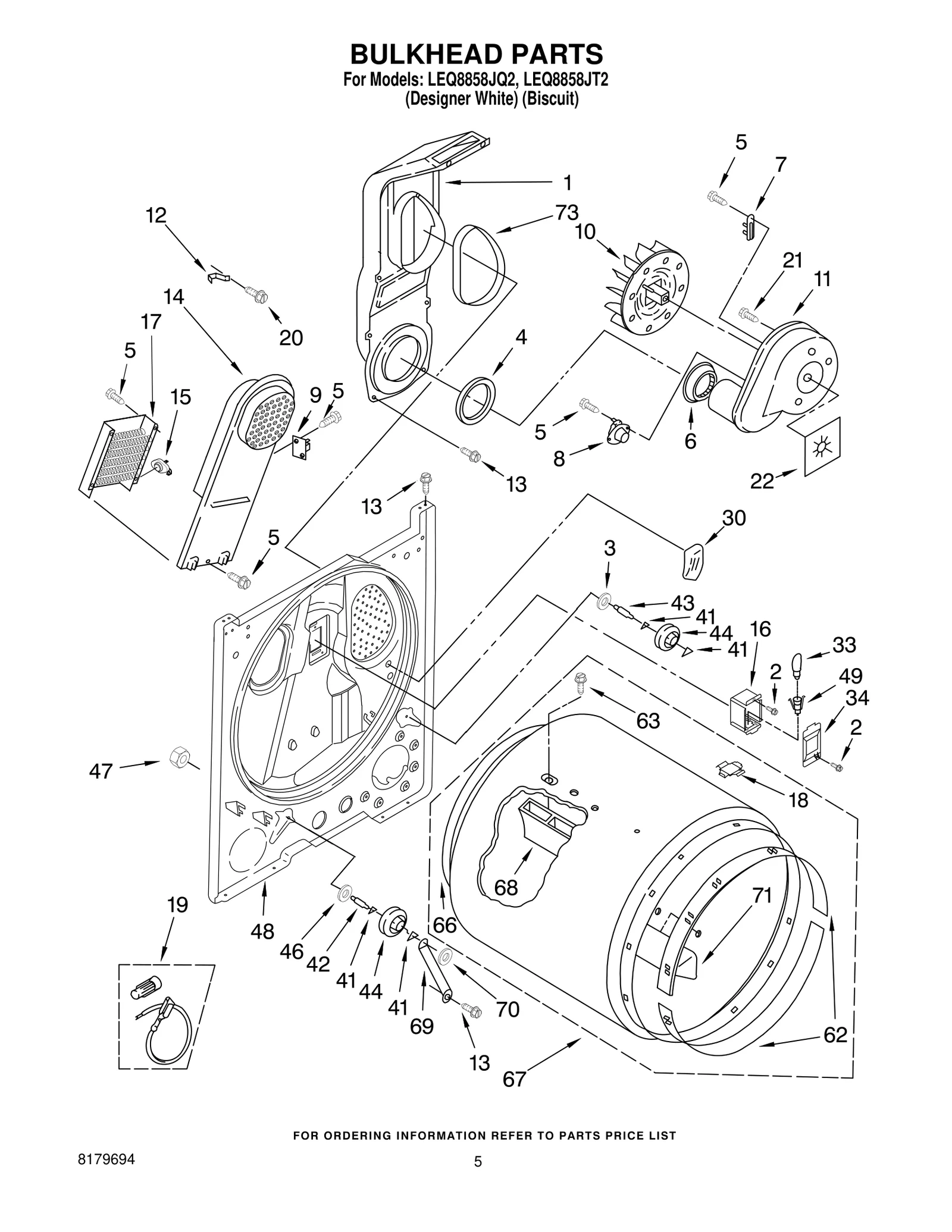 BULKHEAD PARTS