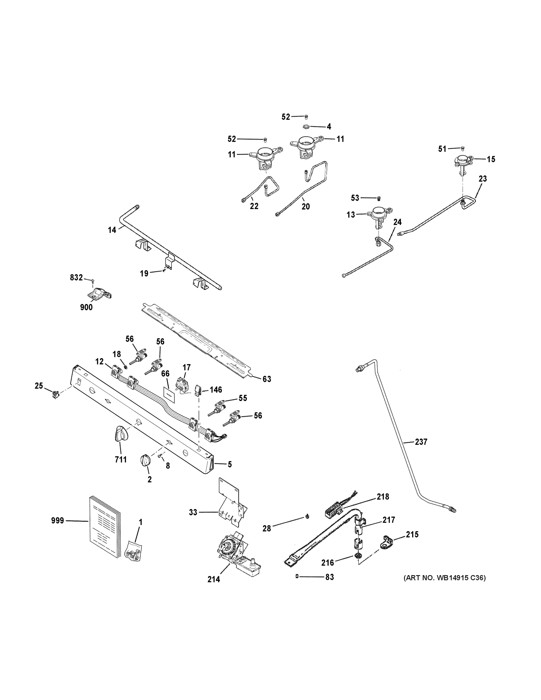 GAS & BURNER PARTS