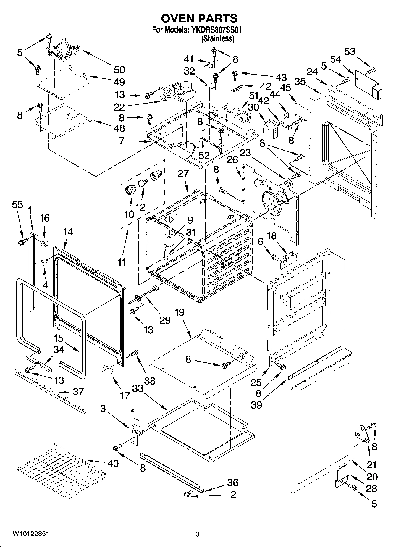 02 - OVEN PARTS