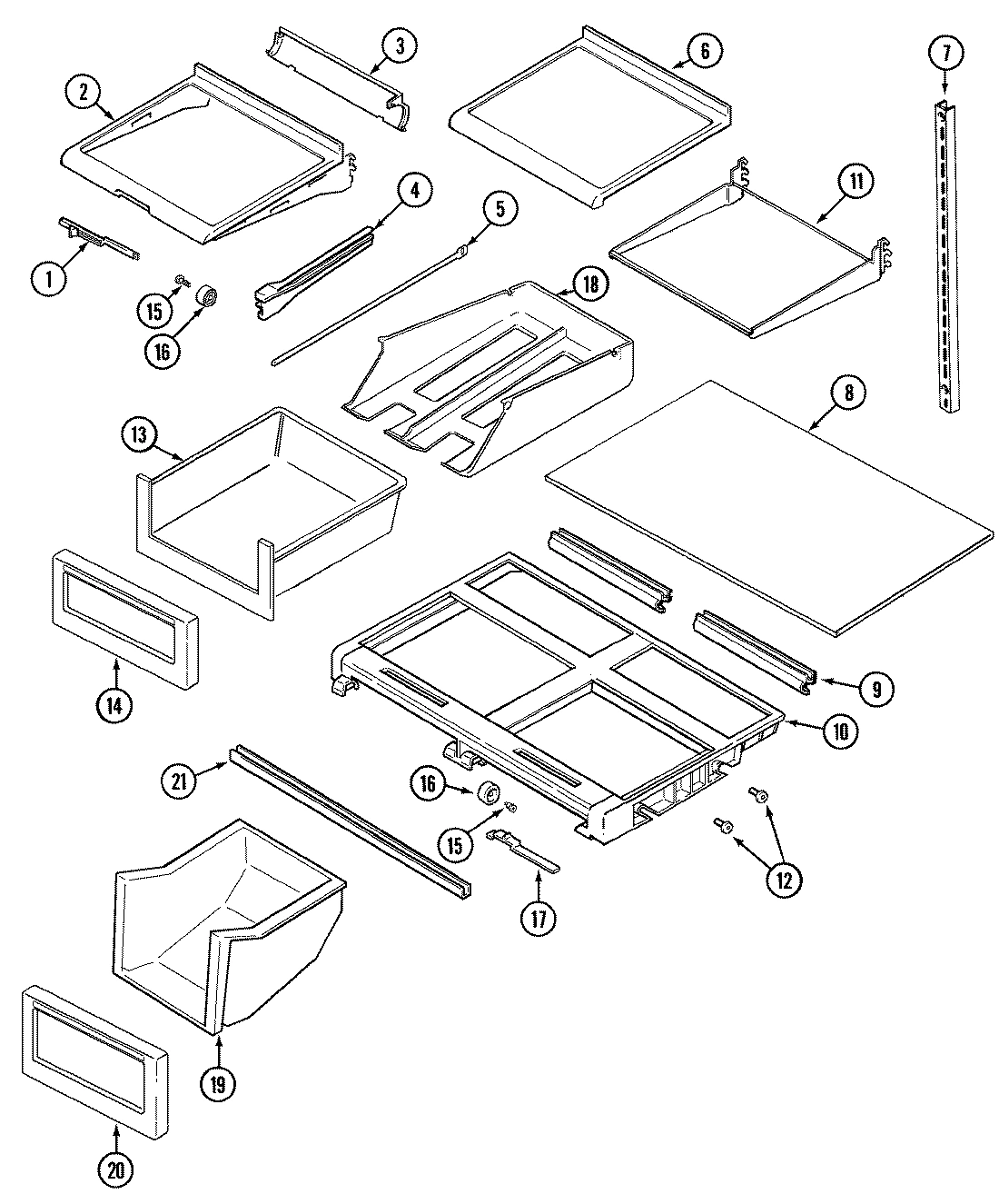 09 - SHELVES & ACCESSORIES