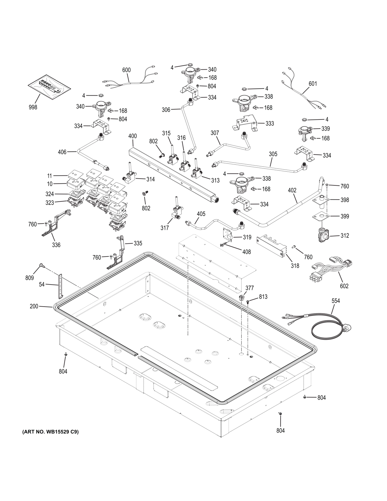 GAS & BURNER PARTS