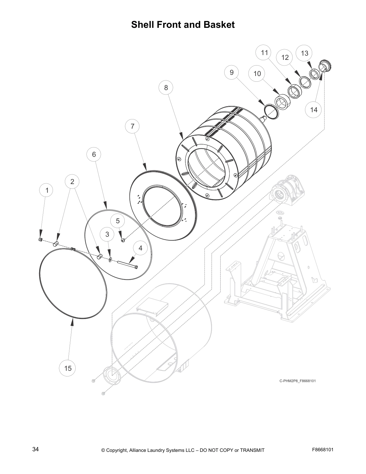 Shell Front and Basket