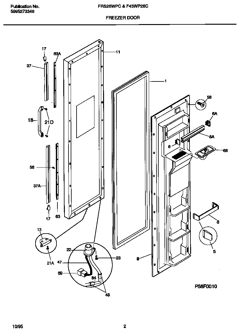 02 - FREEZER DOOR