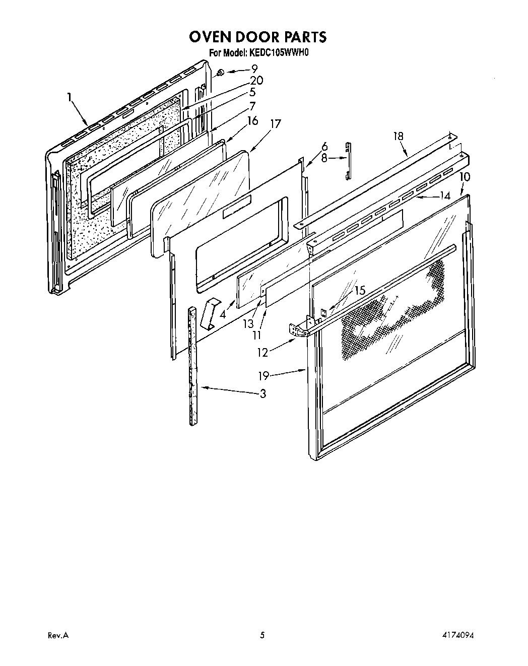 04 - OVEN DOOR